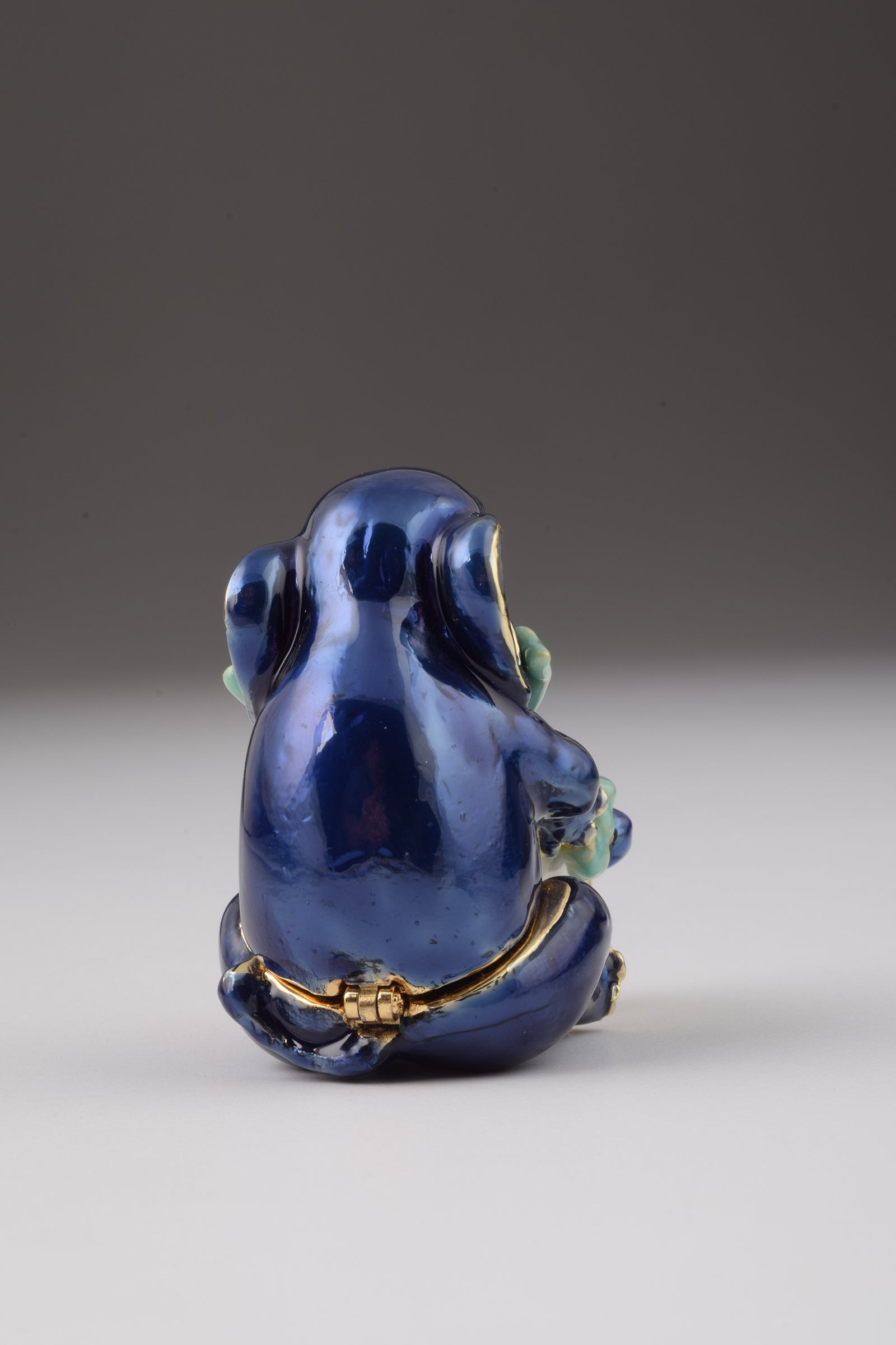 Keren Kopal Blue Elephant with Drum