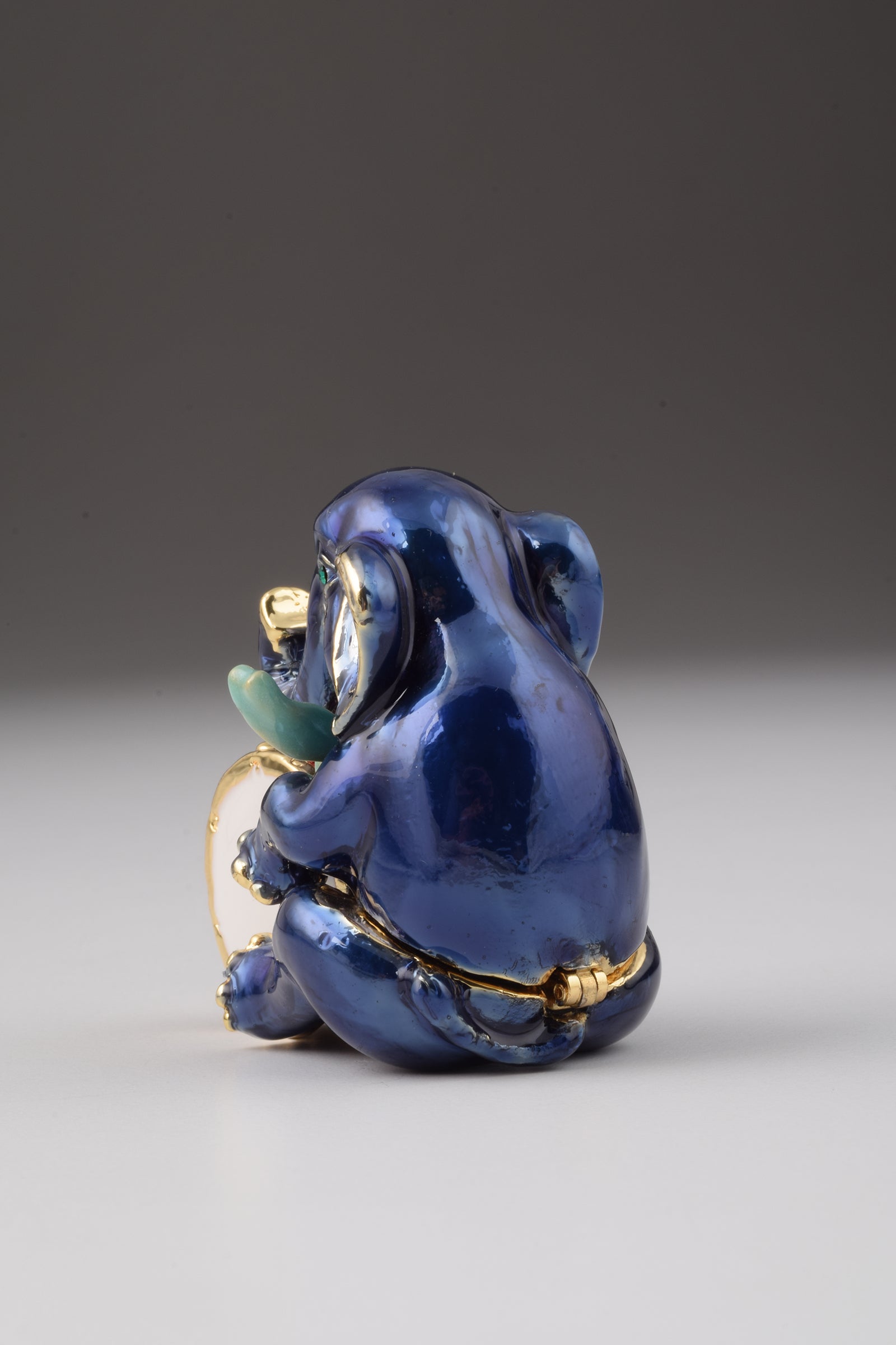 Keren Kopal Blue Elephant with Drum