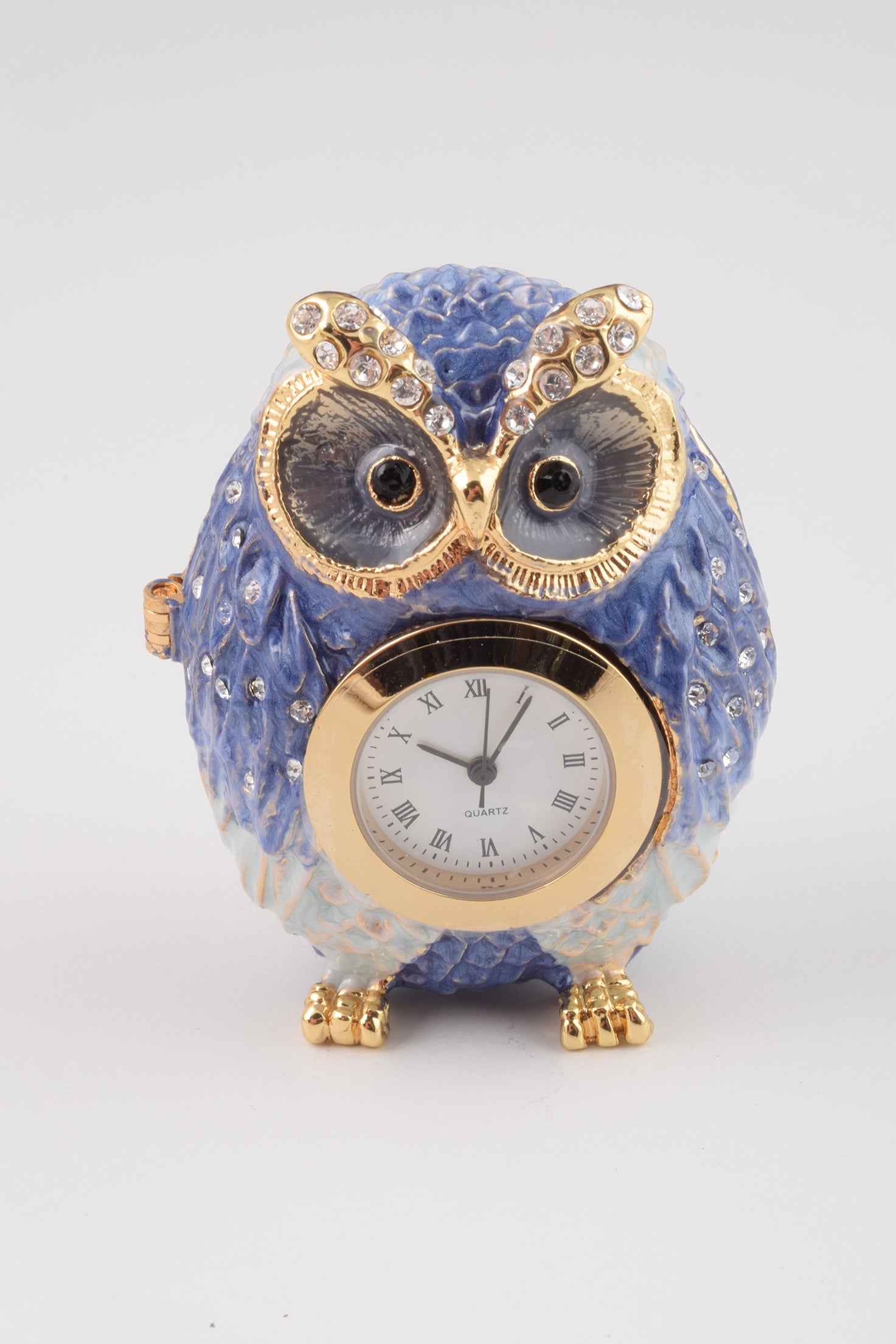 Keren Kopal Blue Owl with Clock