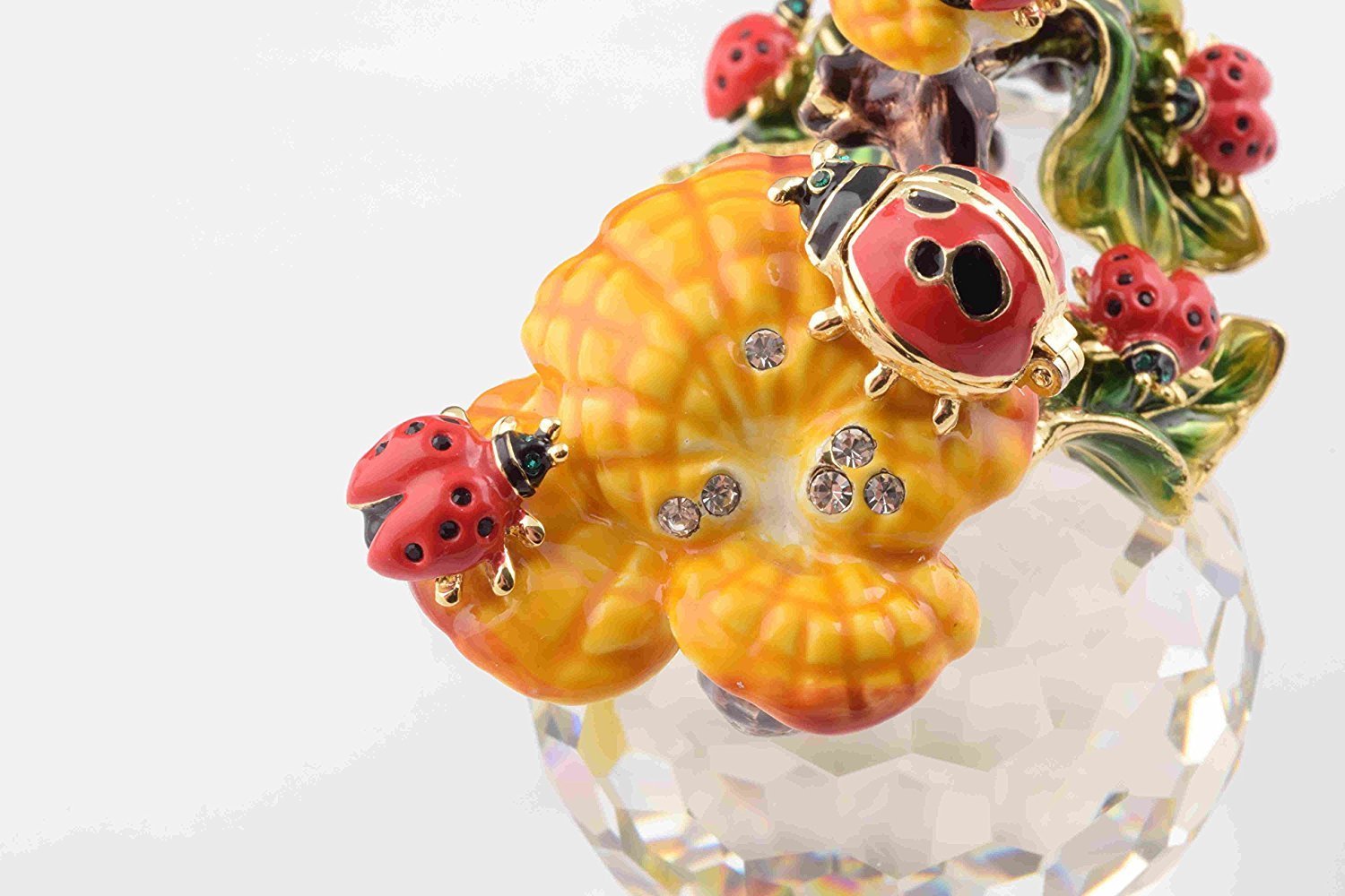 Keren Kopal Ladybugs on a Branch