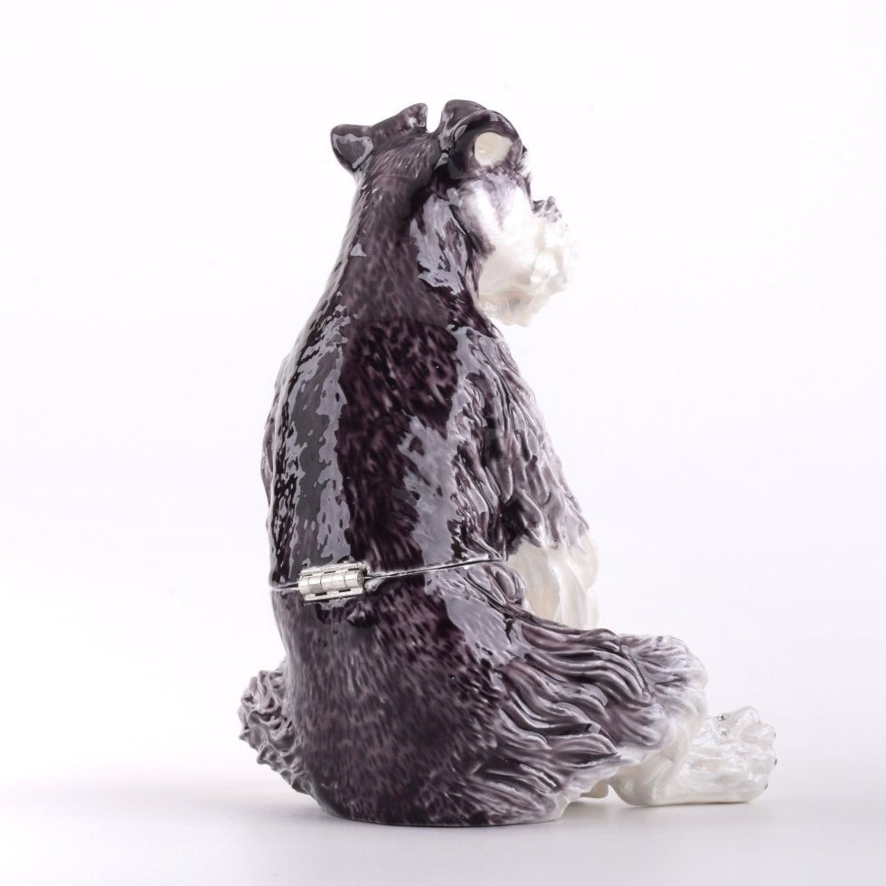 Keren Kopal Large white & Black Dog Limited Edition 1 of 250