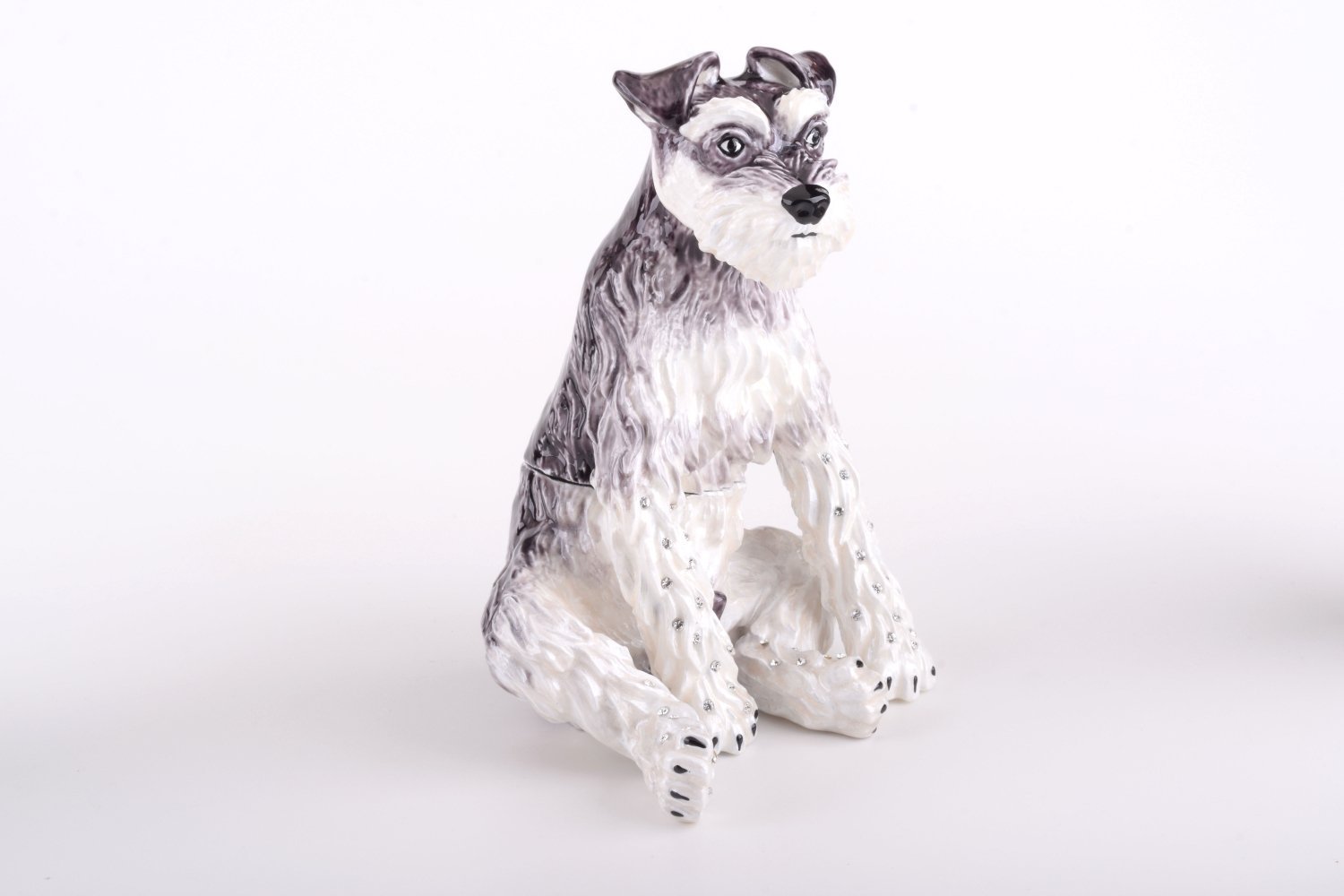 Keren Kopal Large white & Black Dog Limited Edition 1 of 250