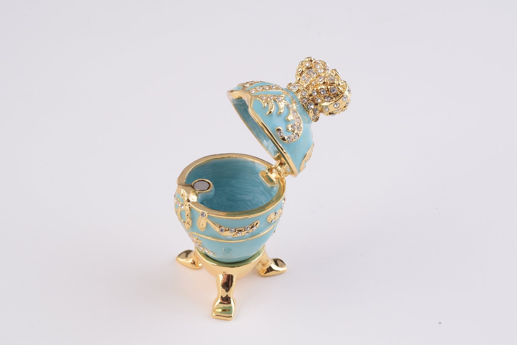 Keren Kopal Light Blue Faberge Egg
