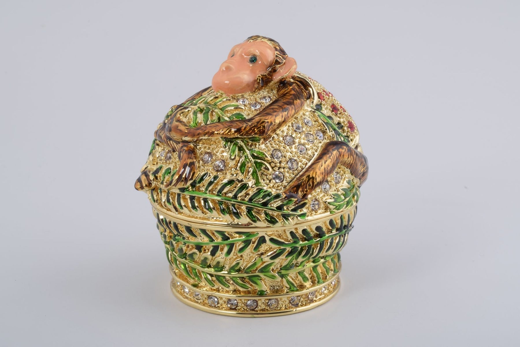 Keren Kopal Monkey Hugging a Tree Box