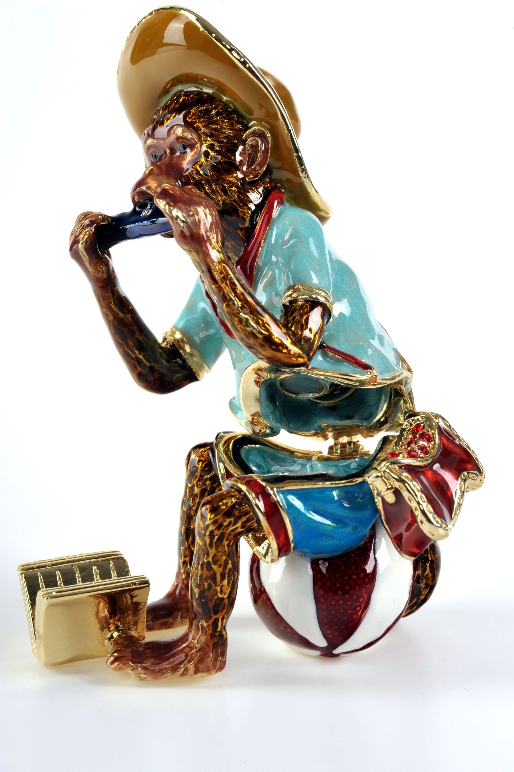 Keren Kopal Monkey Playing the Harmonica