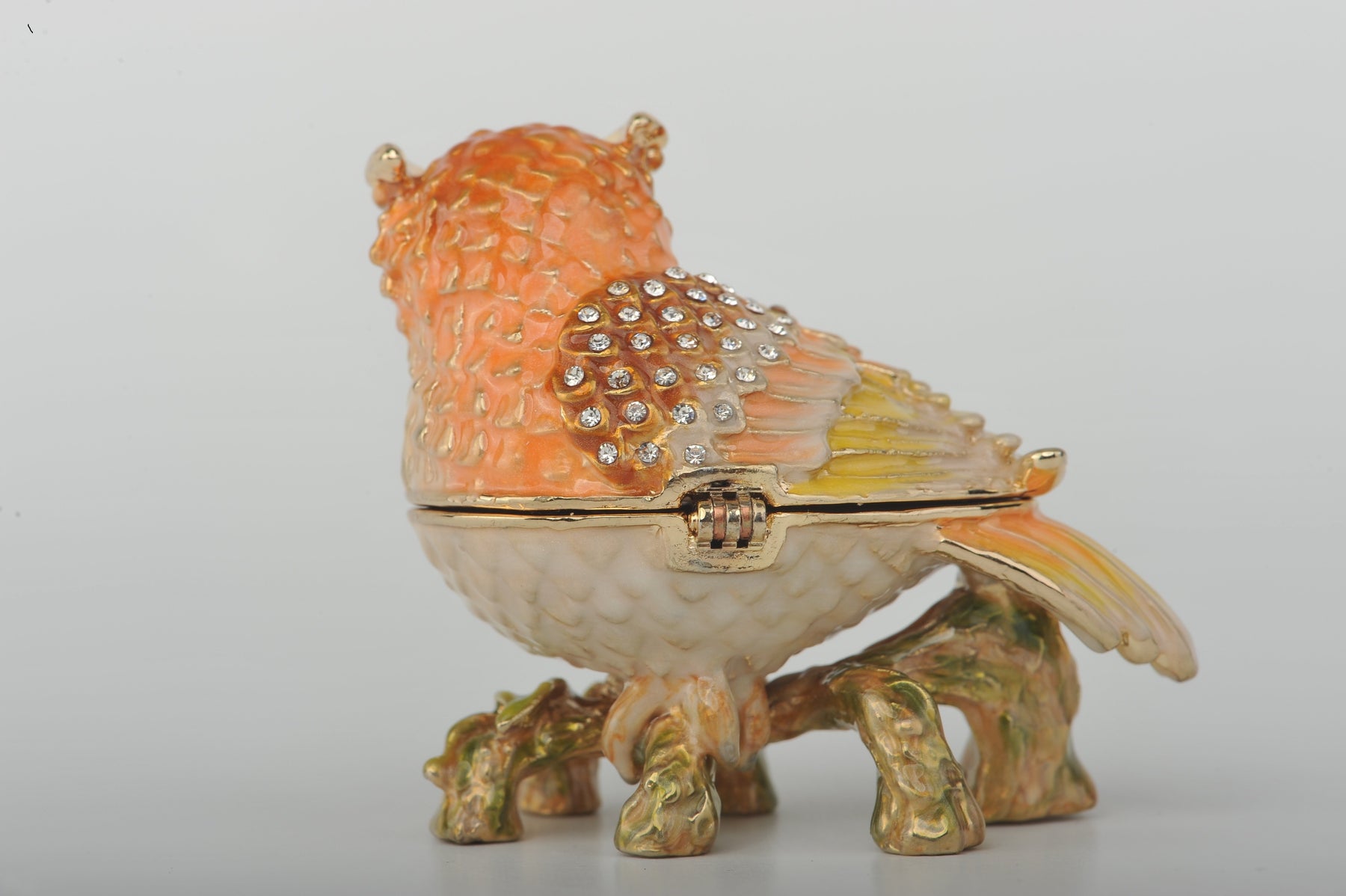 Keren Kopal Orange Yellow and White Owl