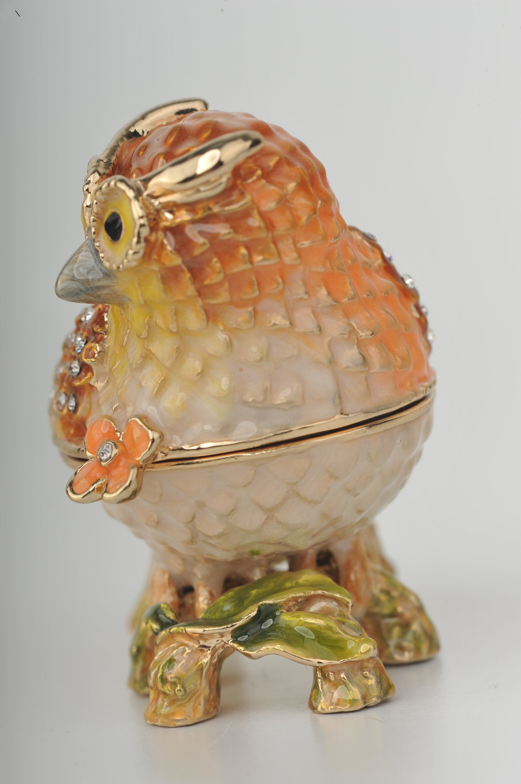 Keren Kopal Orange Yellow and White Owl