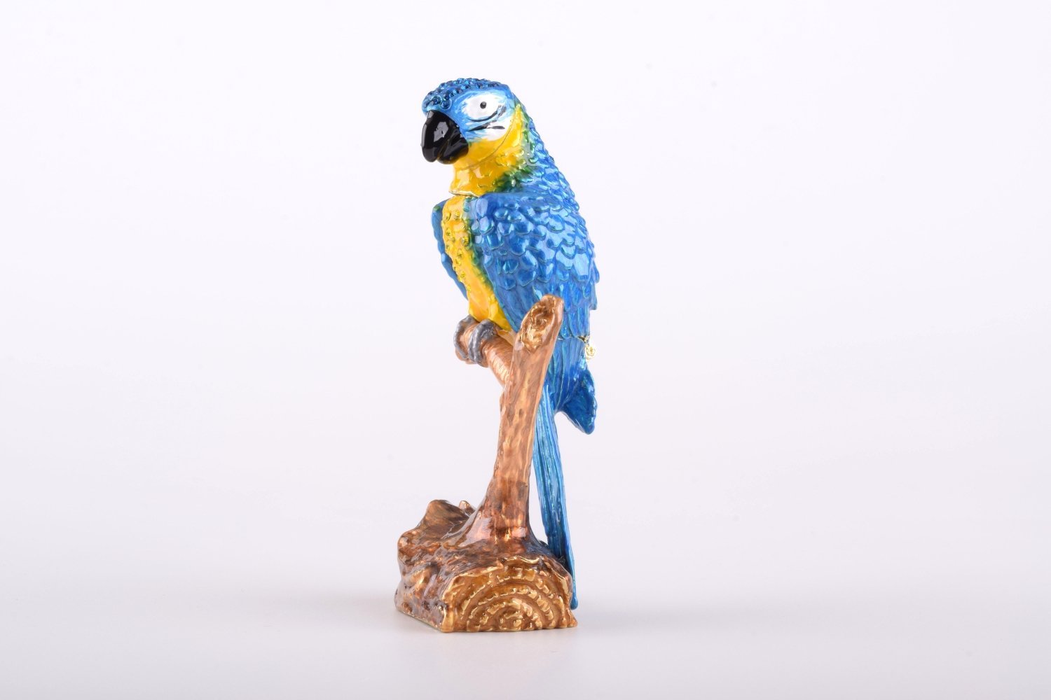 Keren Kopal Parrot Trinket Box