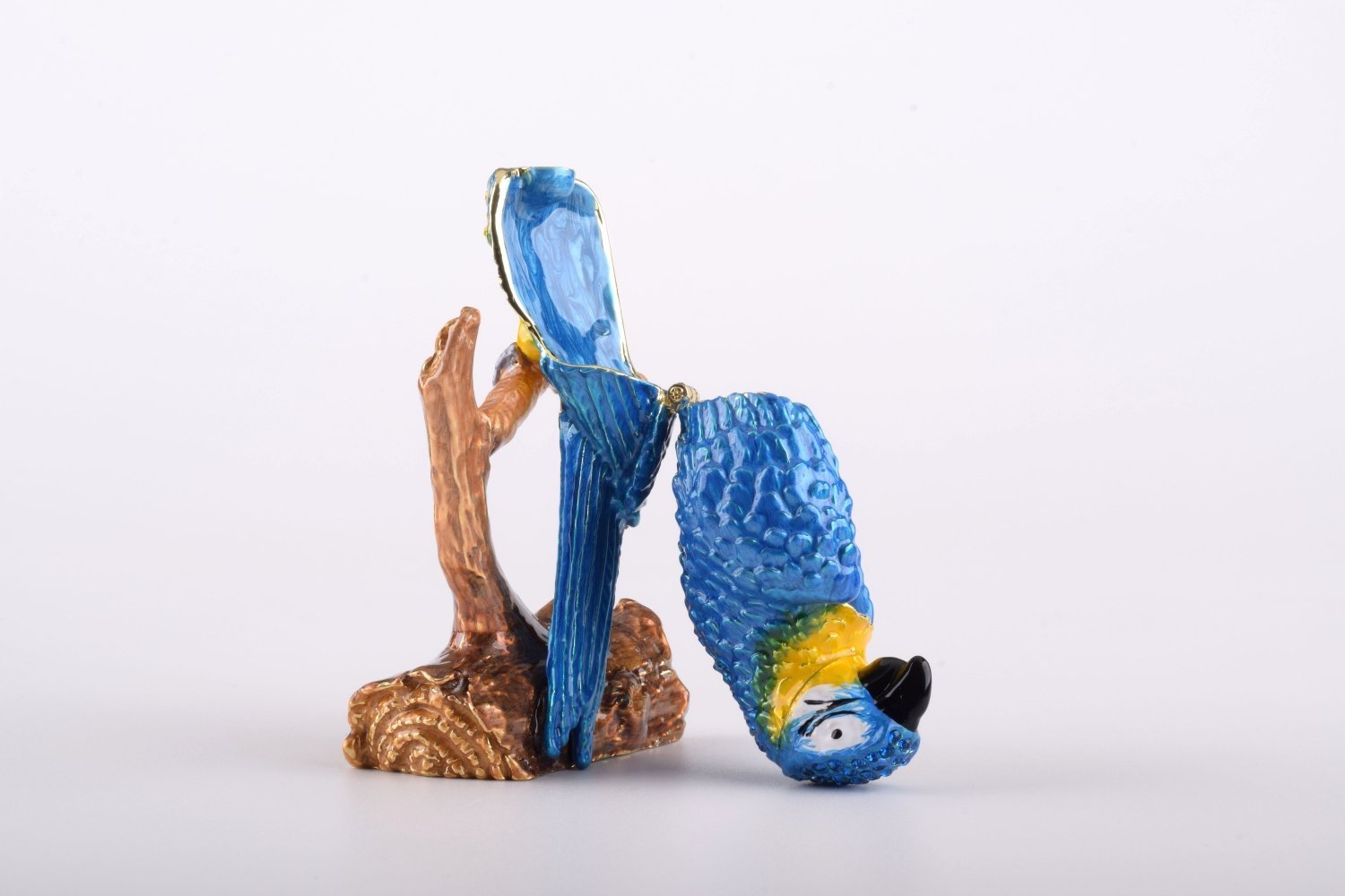 Keren Kopal Parrot Trinket Box