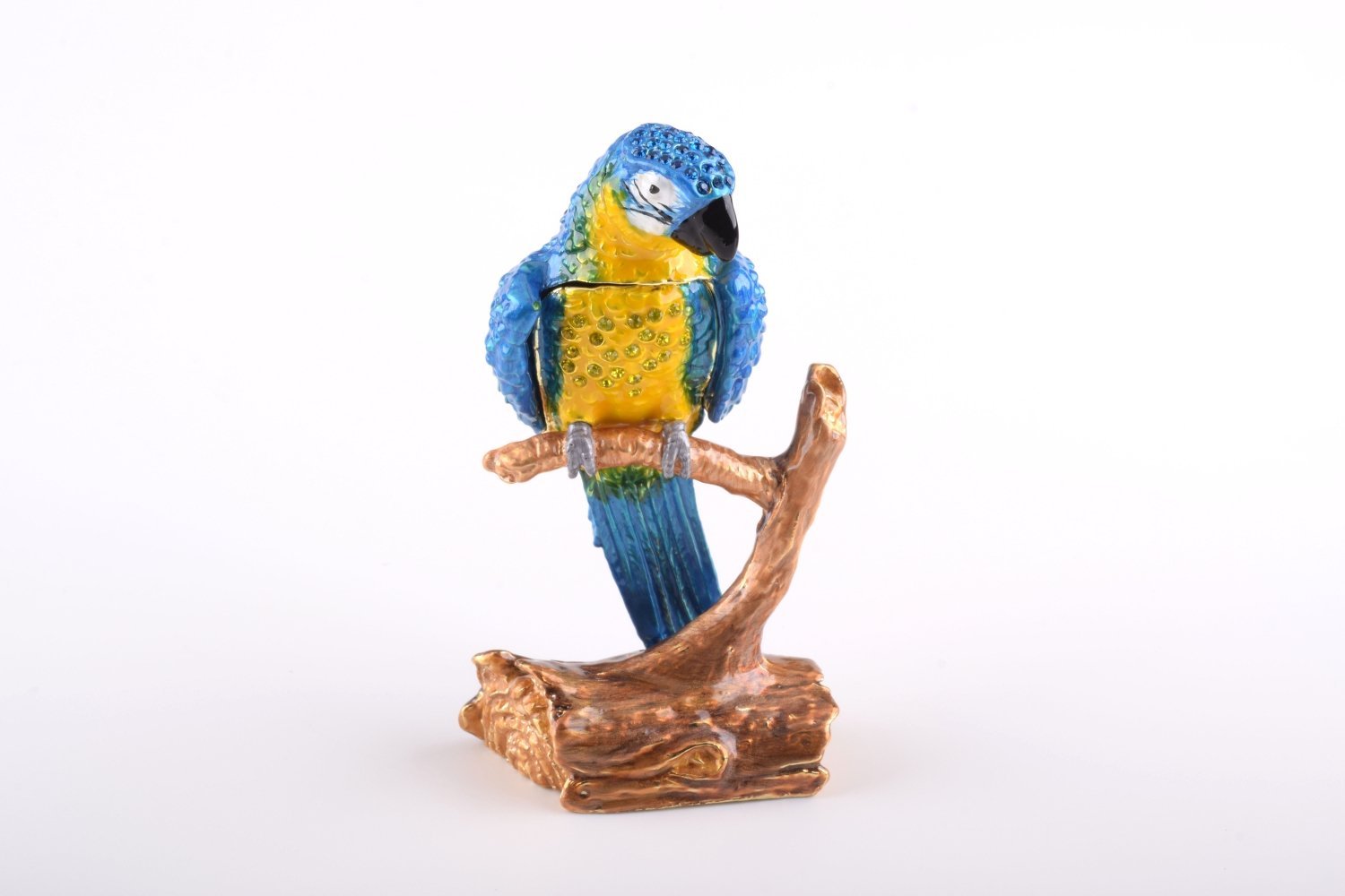Keren Kopal Parrot Trinket Box