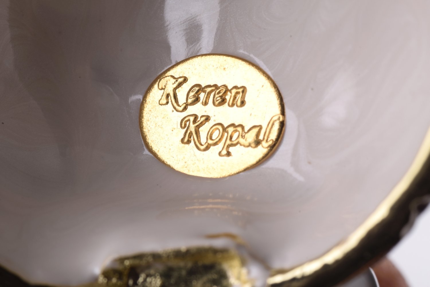 Keren Kopal Penguin Trinket Box