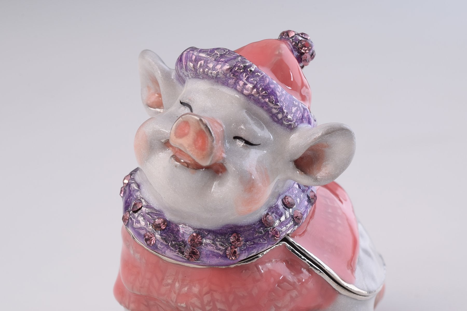 Keren Kopal Pig Trinket Box