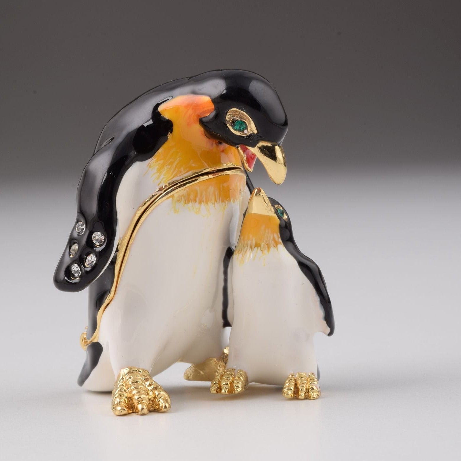 Keren Kopal Pinguine Father and Son