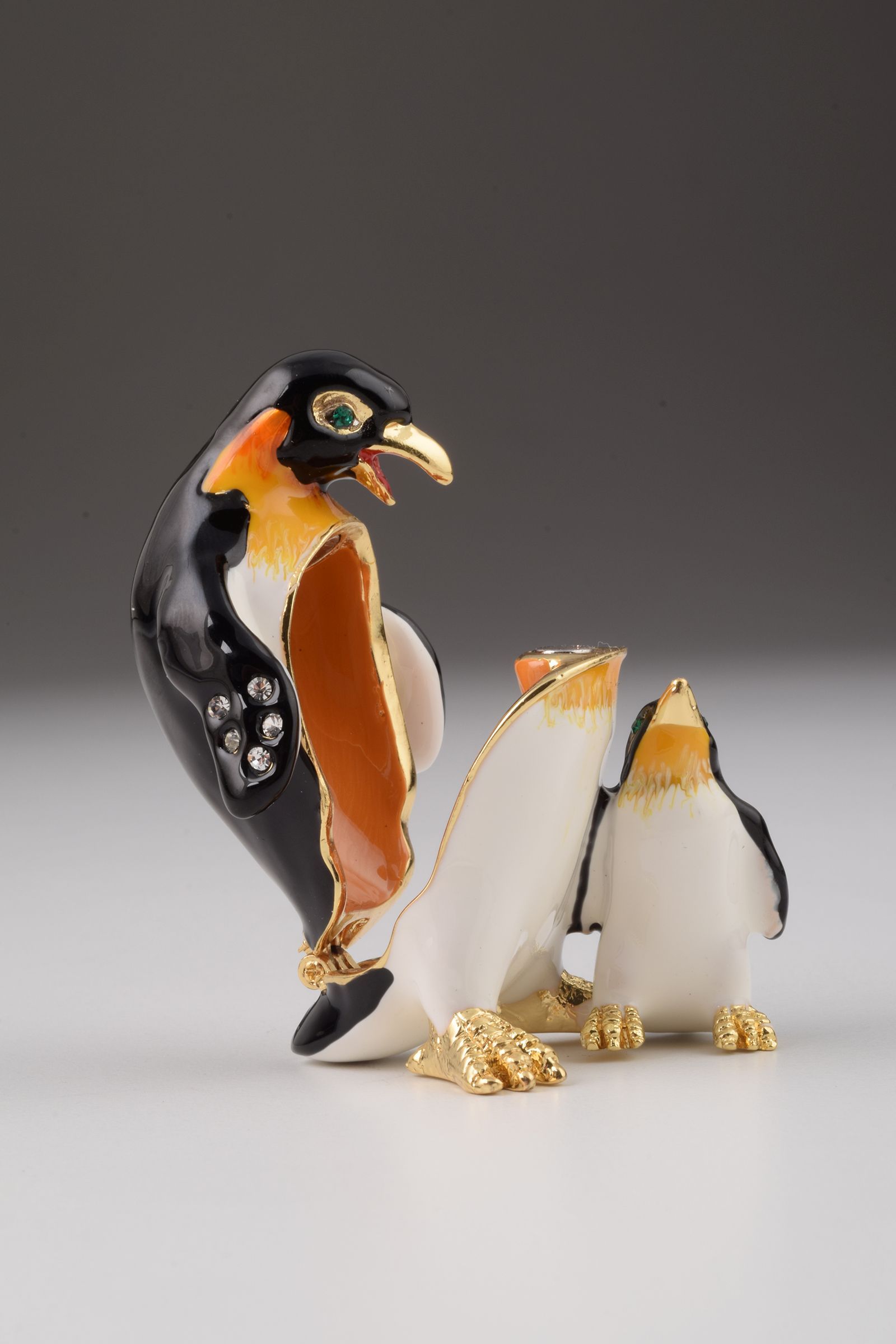 Keren Kopal Pinguine Father and Son