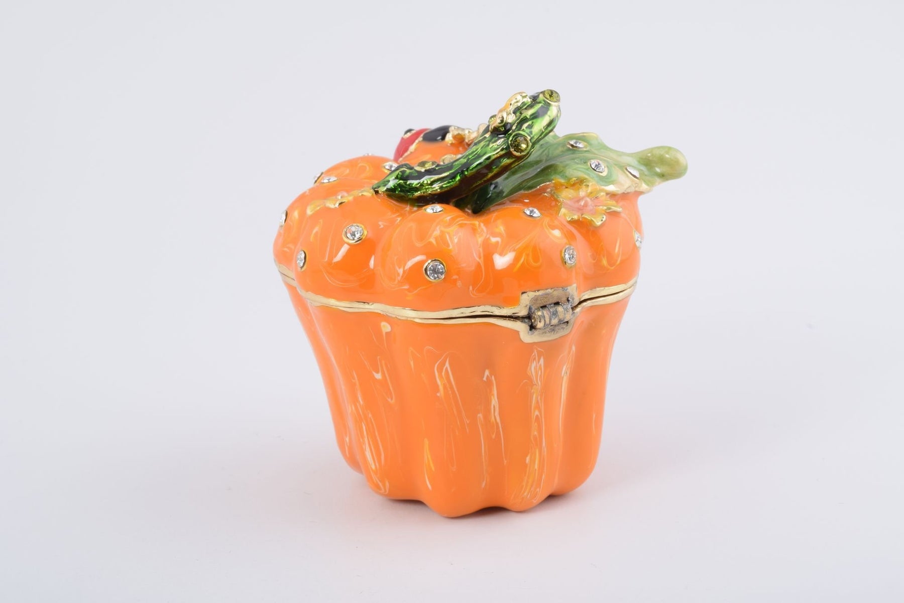 Keren Kopal Pumpkin with a Ladybug Box