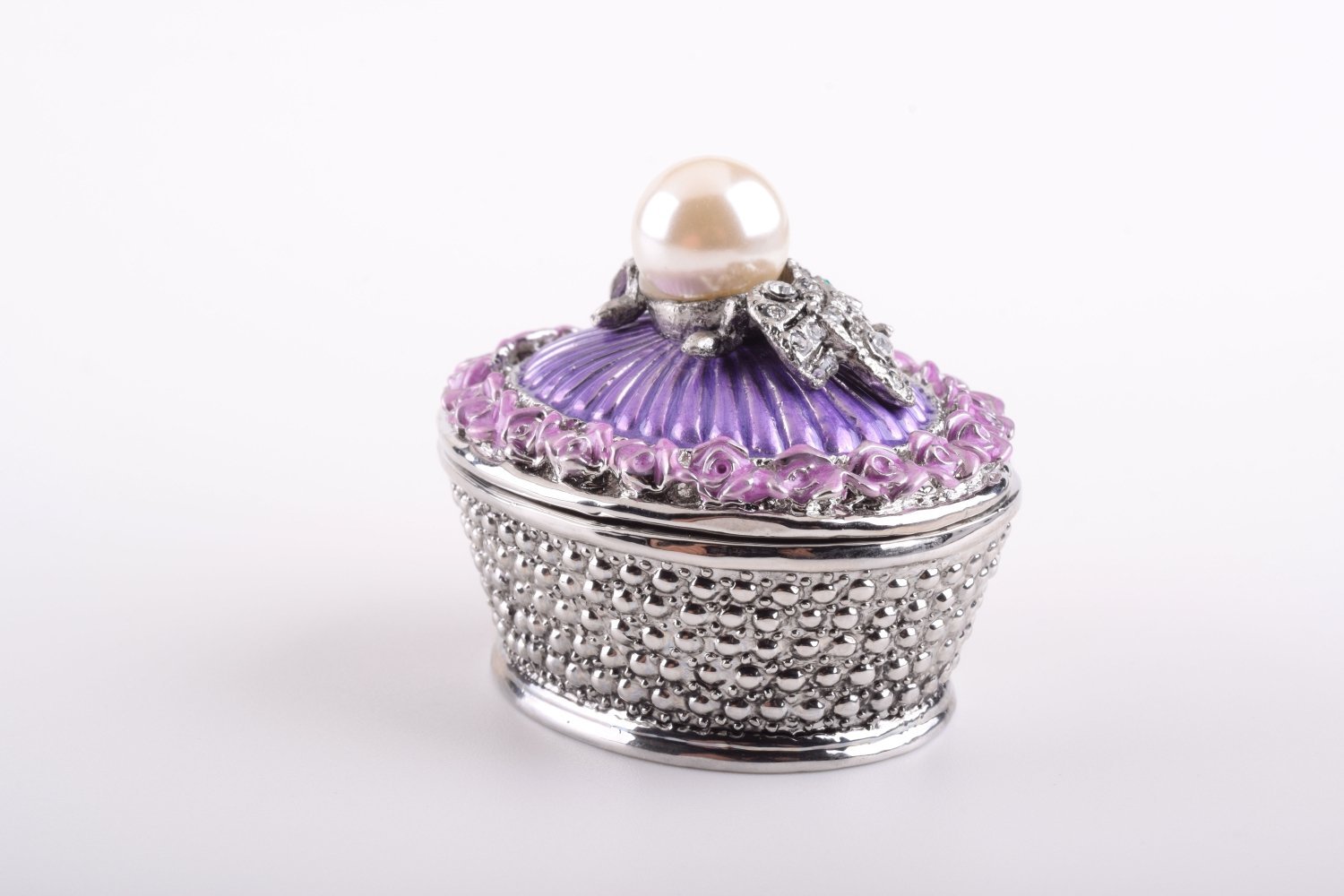 Keren Kopal Purple Box with Pearl