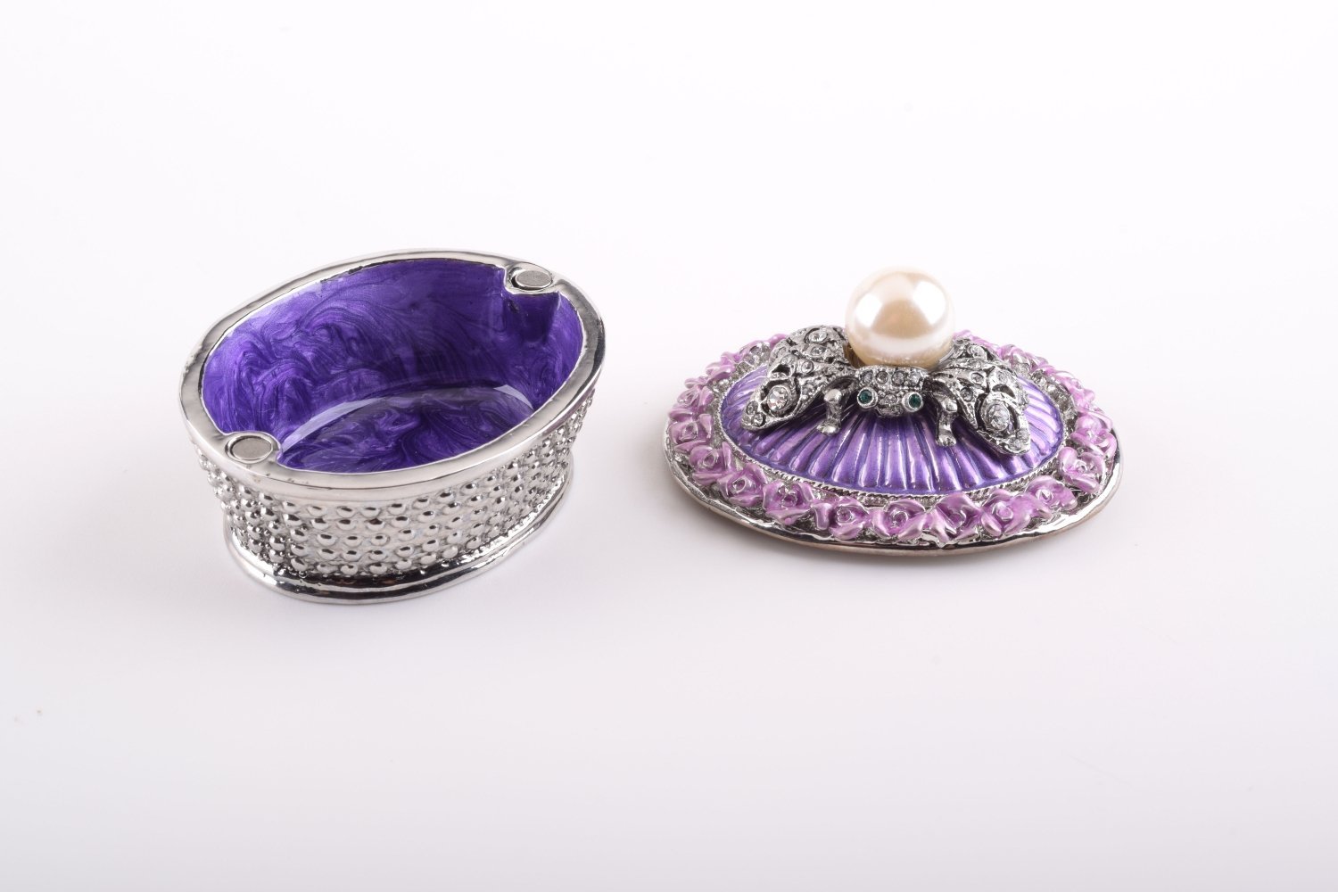 Keren Kopal Purple Box with Pearl