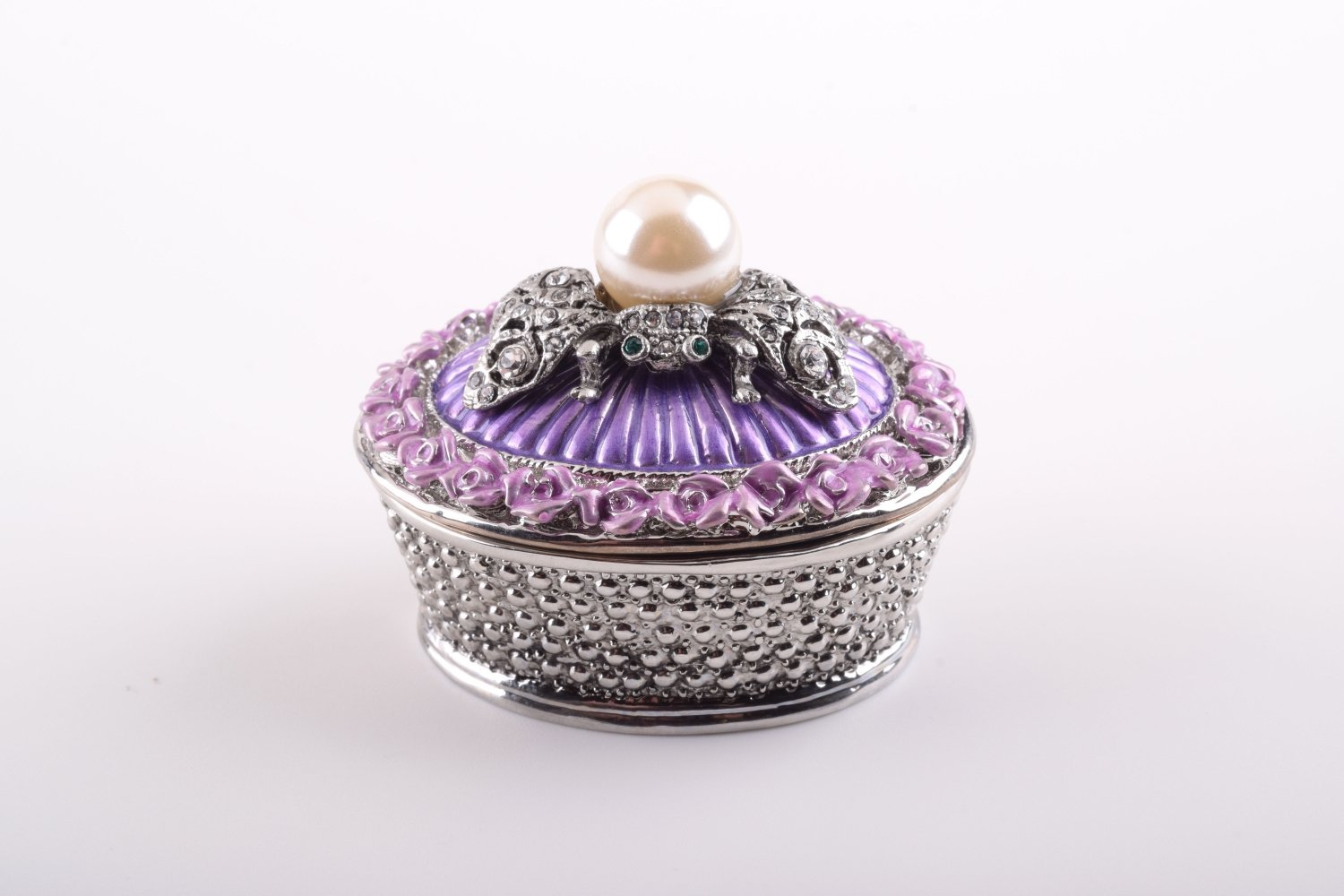 Keren Kopal Purple Box with Pearl
