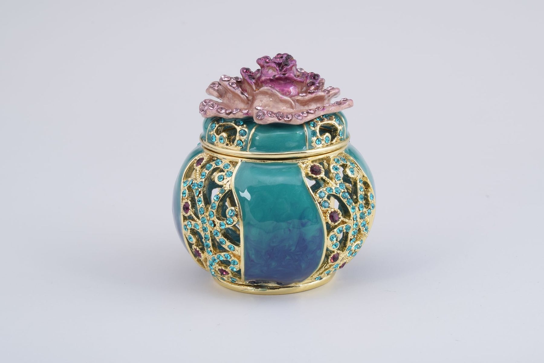 Keren Kopal Purple Flower Vase Box