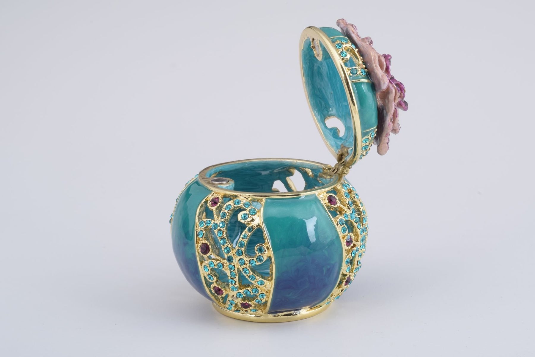 Keren Kopal Purple Flower Vase Box