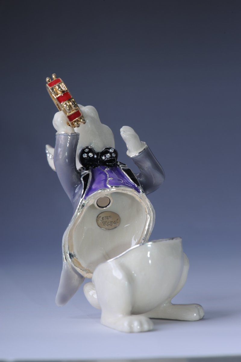 Keren Kopal Rabbit Playing the Tambourine