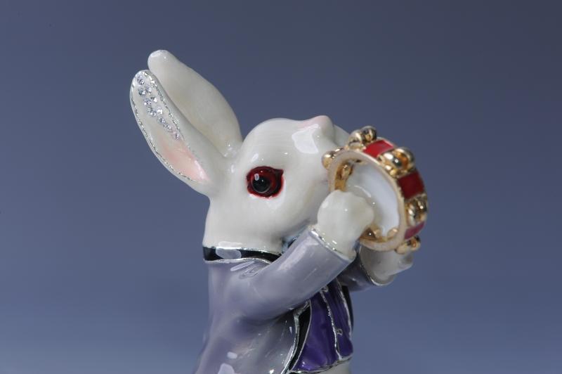 Keren Kopal Rabbit Playing the Tambourine