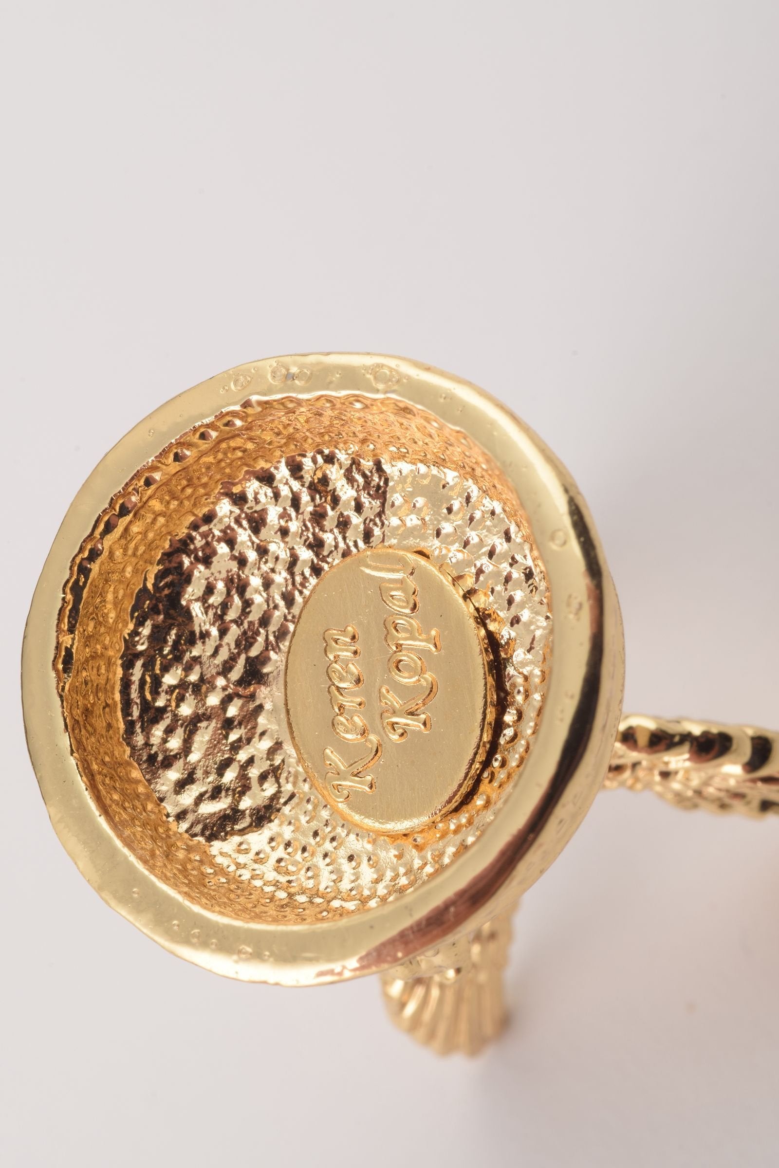 Keren Kopal Red Faberge Egg with Car Inside