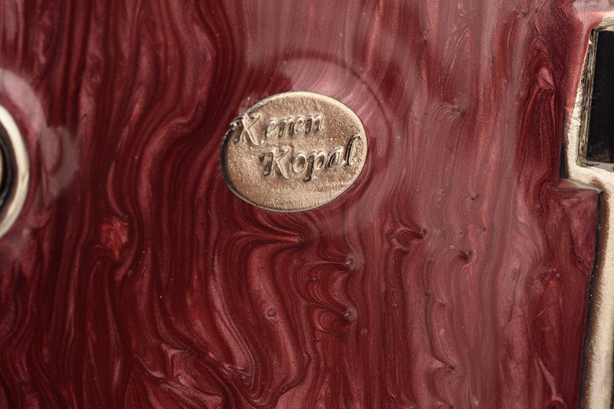 Keren Kopal Red Piano Trinket Box