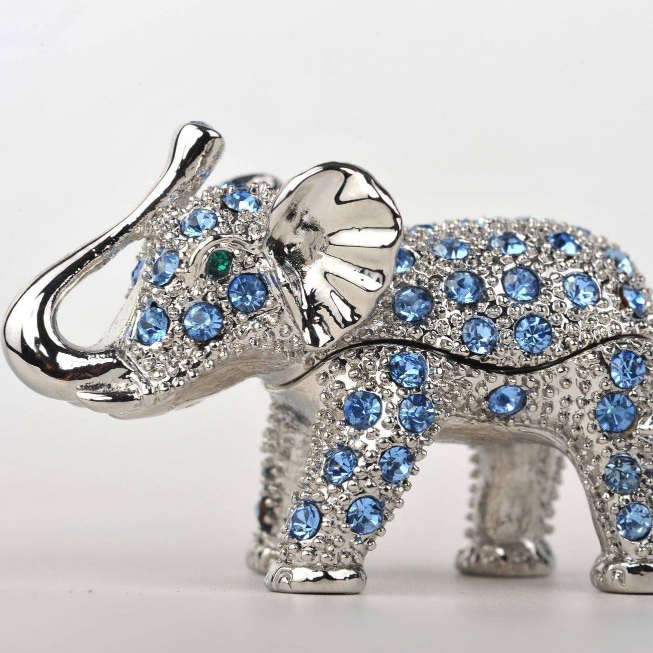 Keren Kopal Silver & Blue Elephant