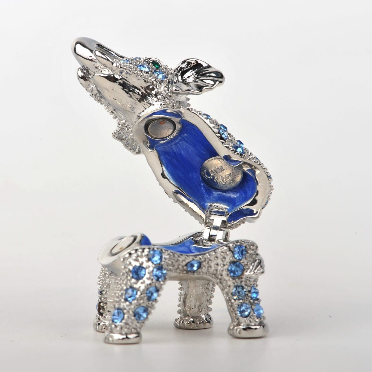Keren Kopal Silver & Blue Elephant