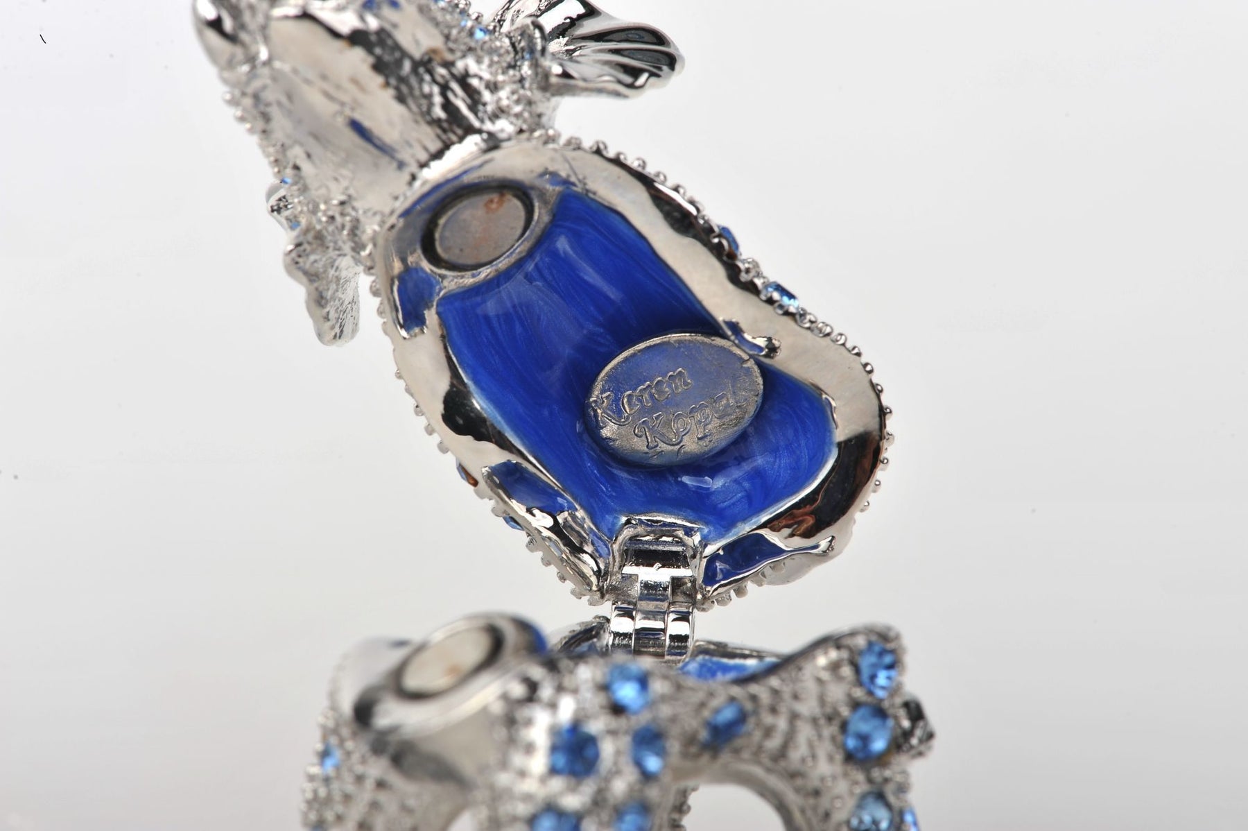 Keren Kopal Silver & Blue Elephant
