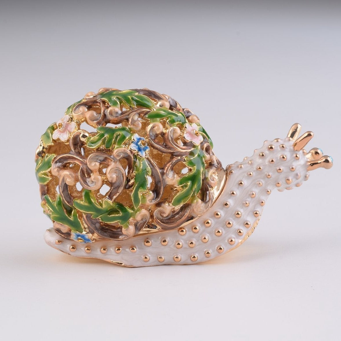 Keren Kopal Snail Trinket Box