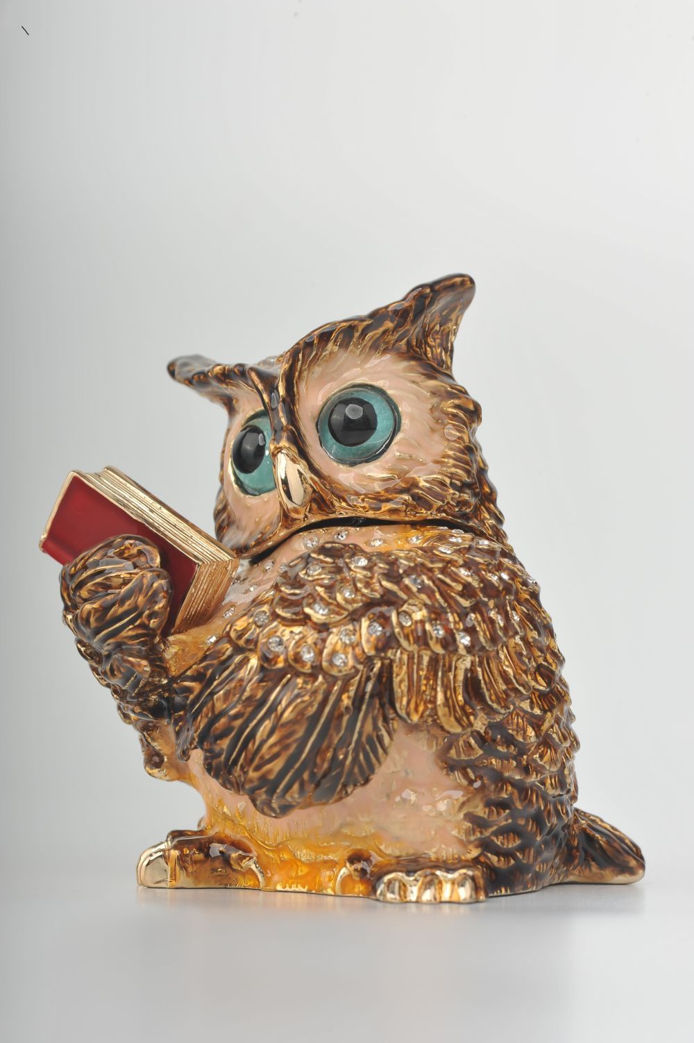 Keren Kopal Sophisticated Owl with a Book