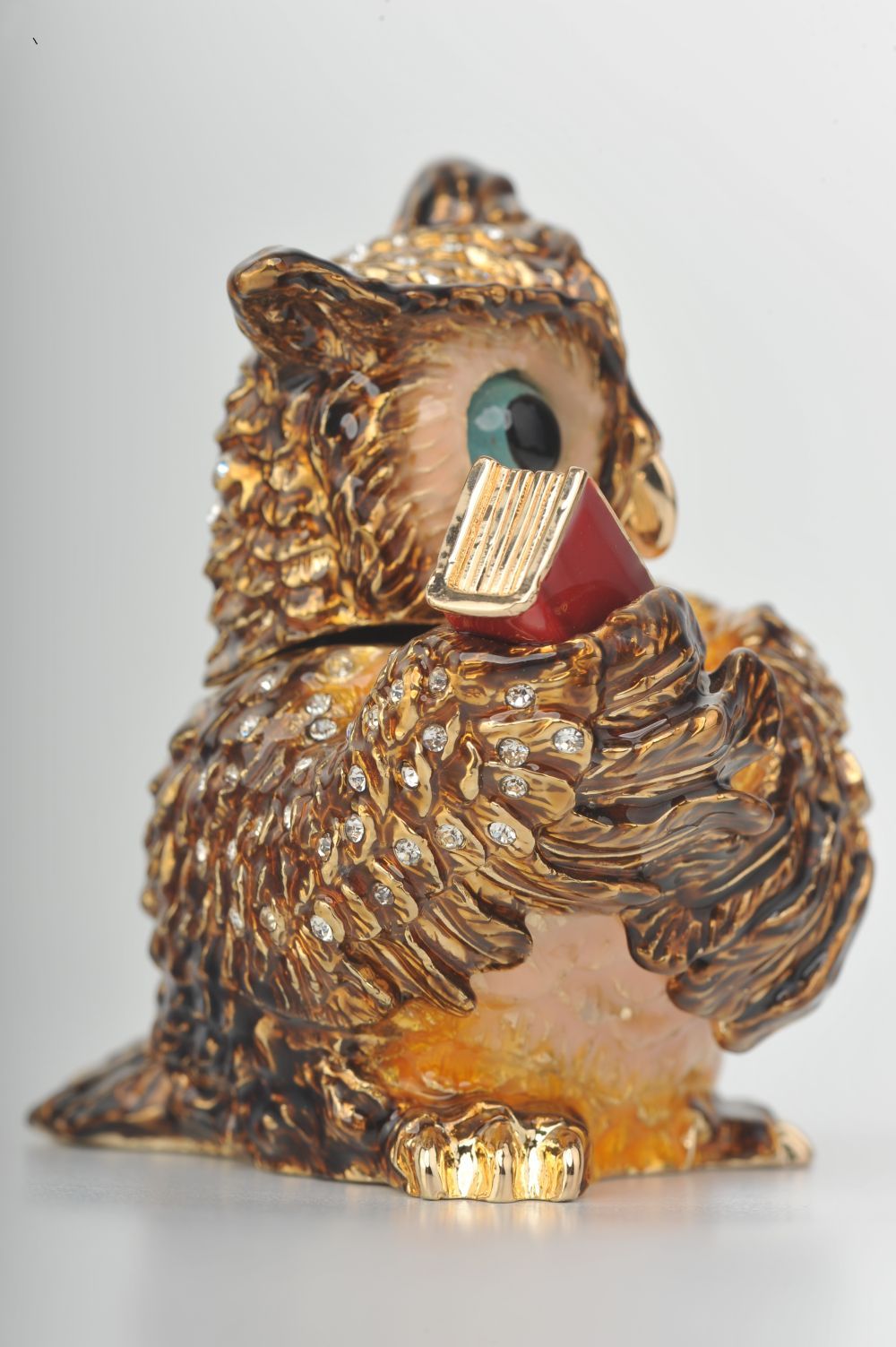 Keren Kopal Sophisticated Owl with a Book