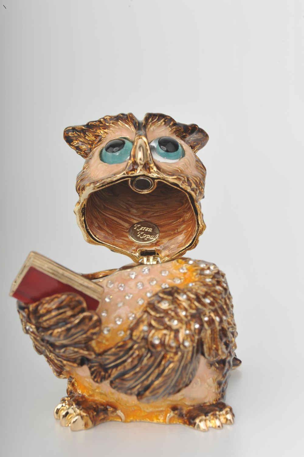 Keren Kopal Sophisticated Owl with a Book