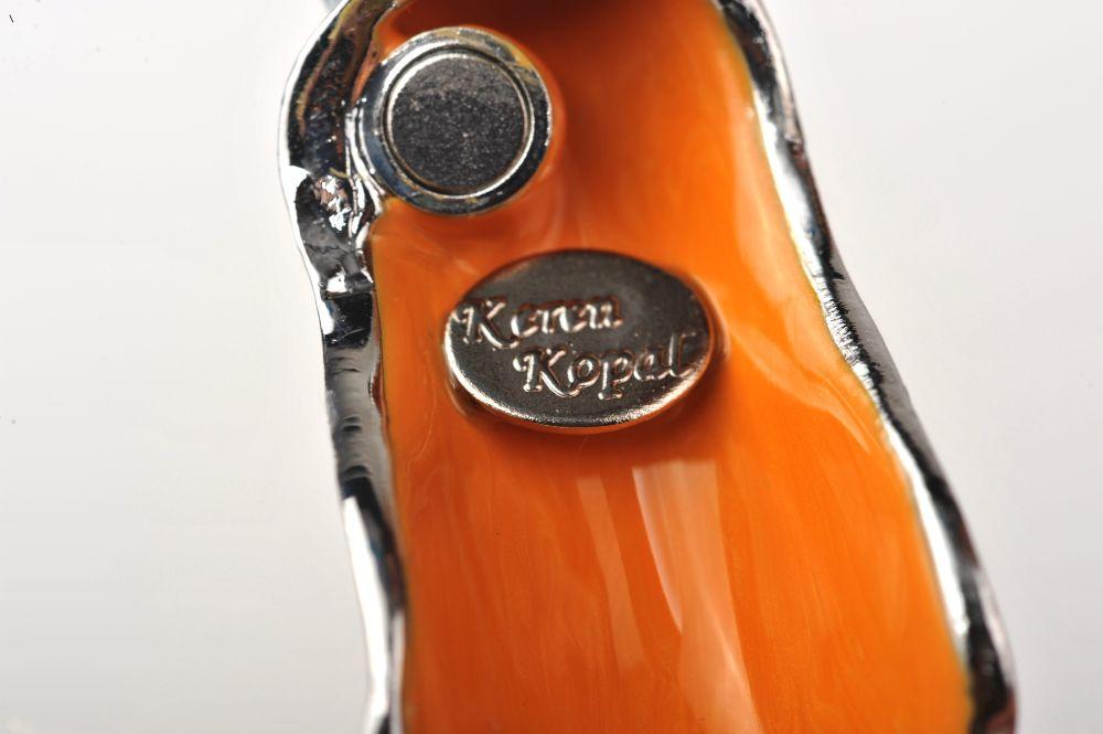 Keren Kopal Squirrel with a Red Umbrella