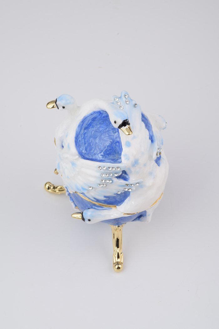 Keren Kopal Swans Faberge Egg