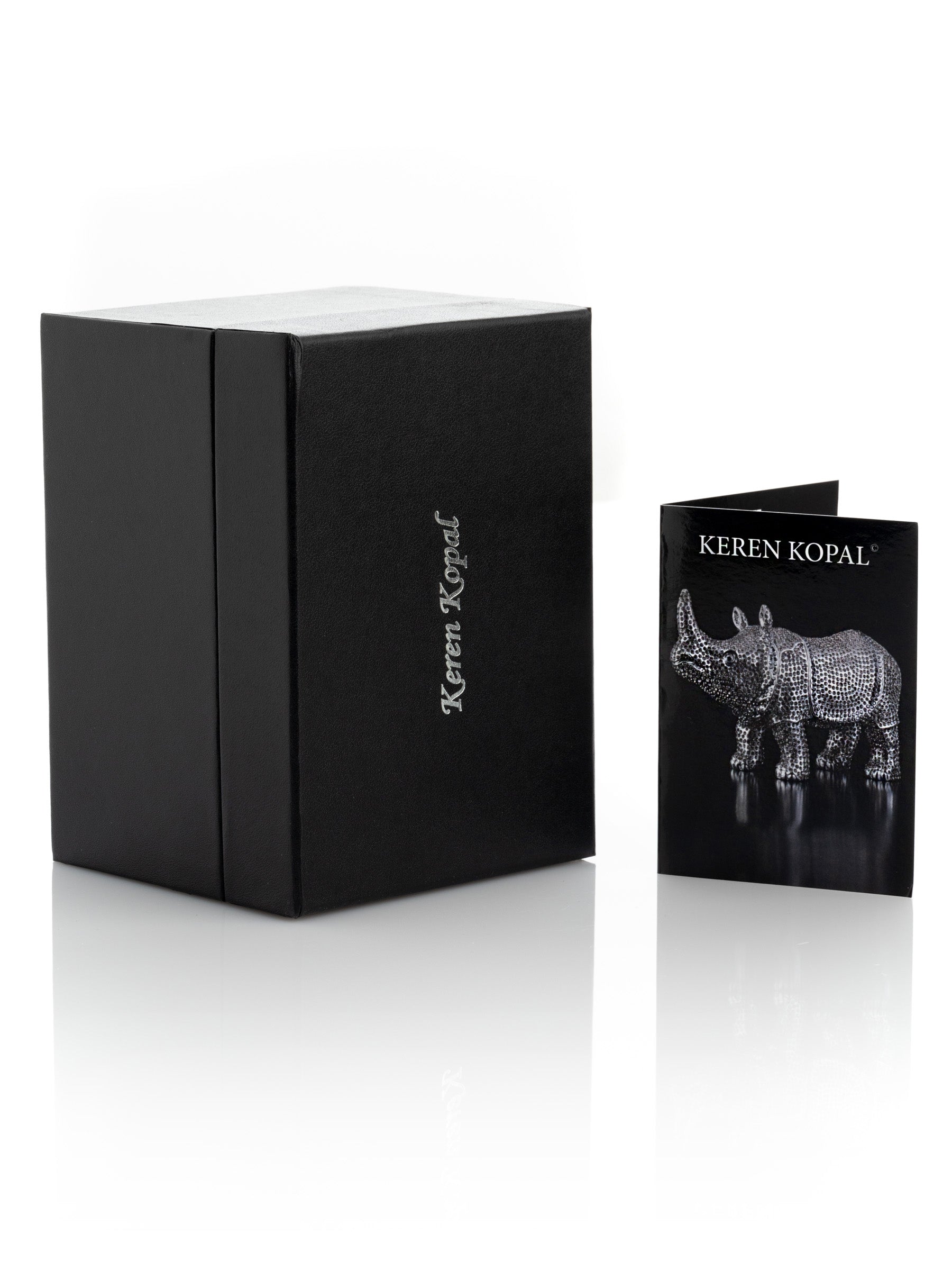 Keren Kopal Red vintage Baby Carriage Trinket Box stroller