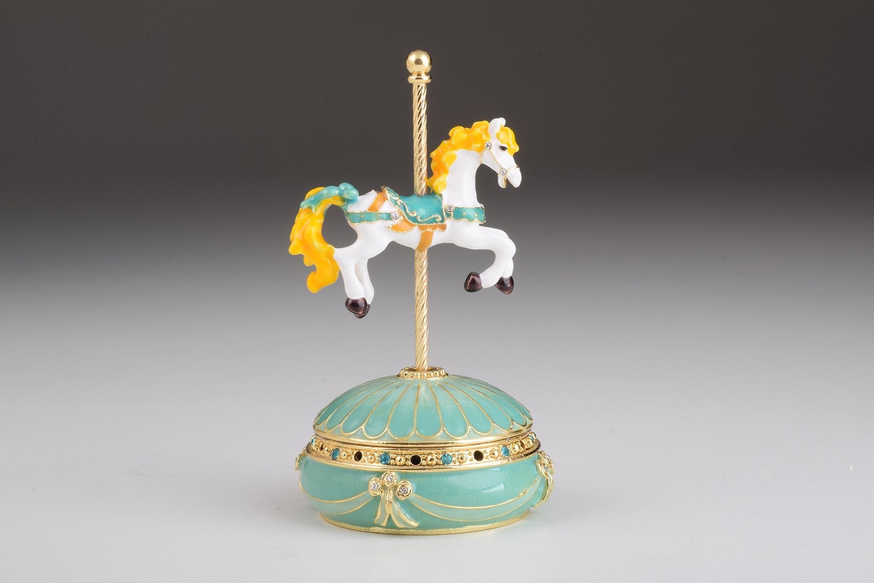 Keren Kopal Turquoise Wind up Music Carousel