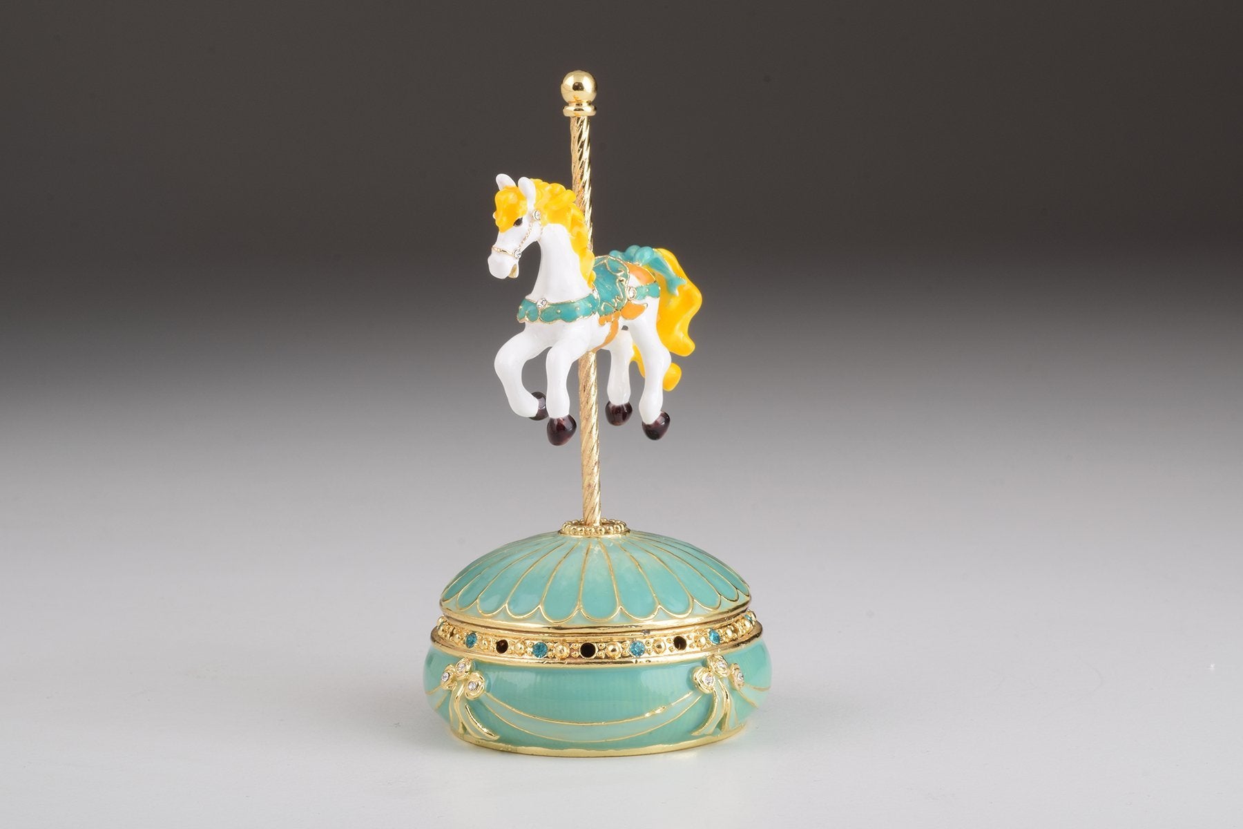 Keren Kopal Turquoise Wind up Music Carousel