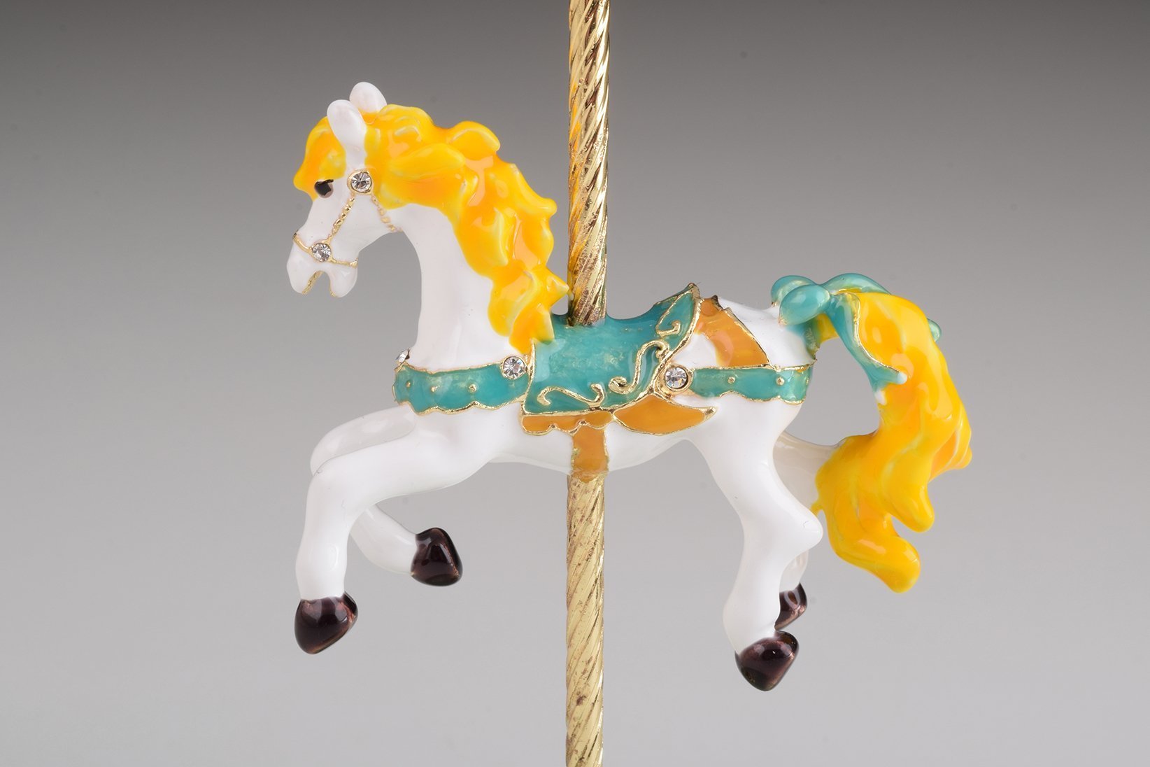 Keren Kopal Turquoise Wind up Music Carousel