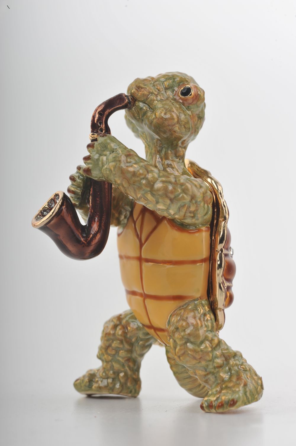 Keren Kopal Turtle Playing the Saxophone