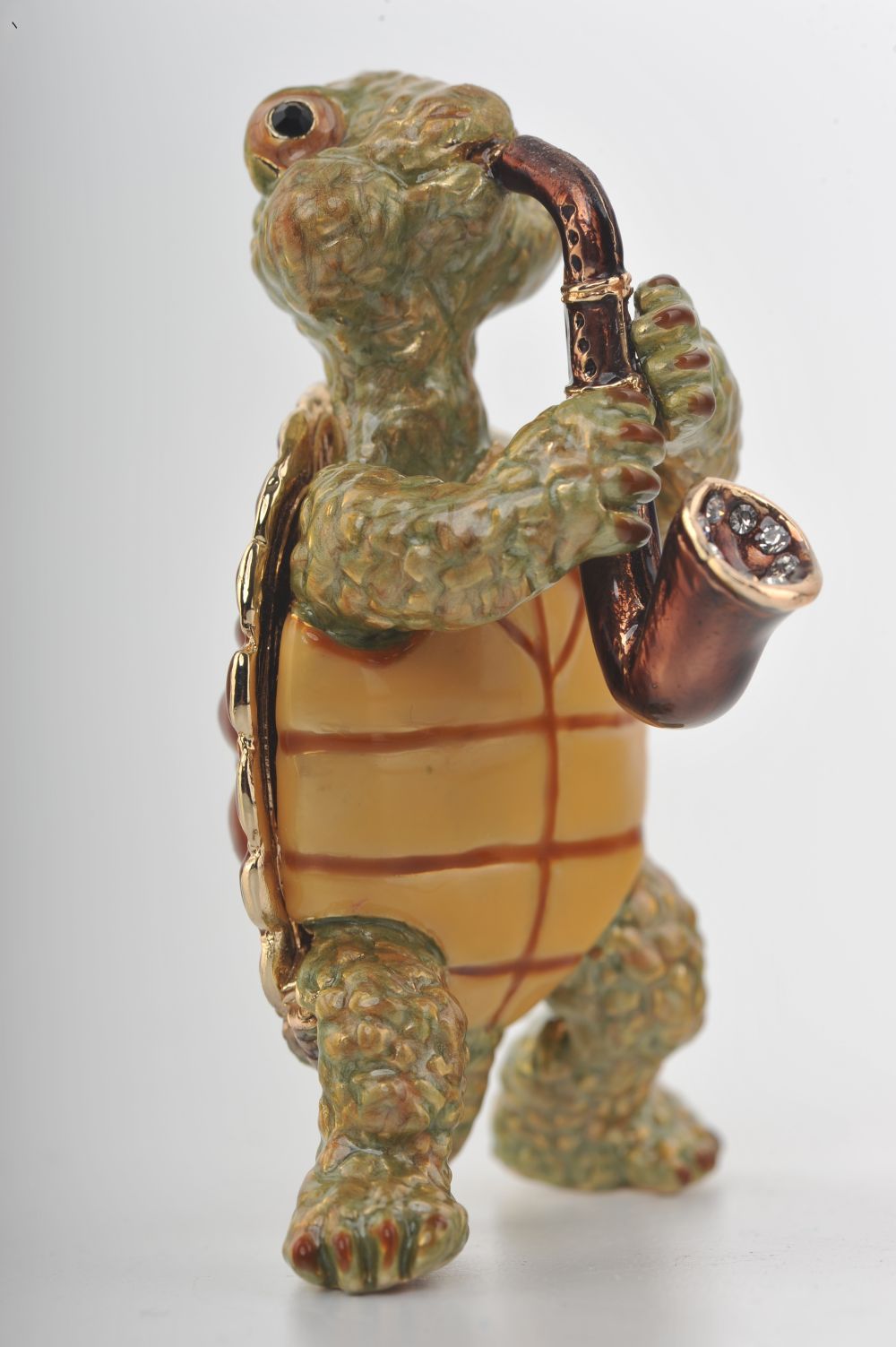 Keren Kopal Turtle Playing the Saxophone