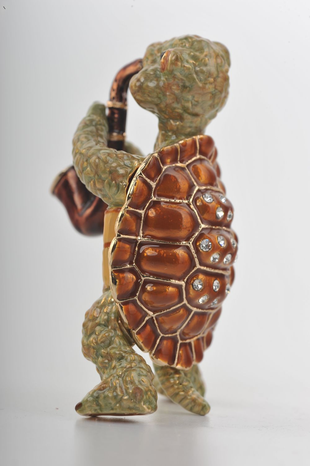 Keren Kopal Turtle Playing the Saxophone