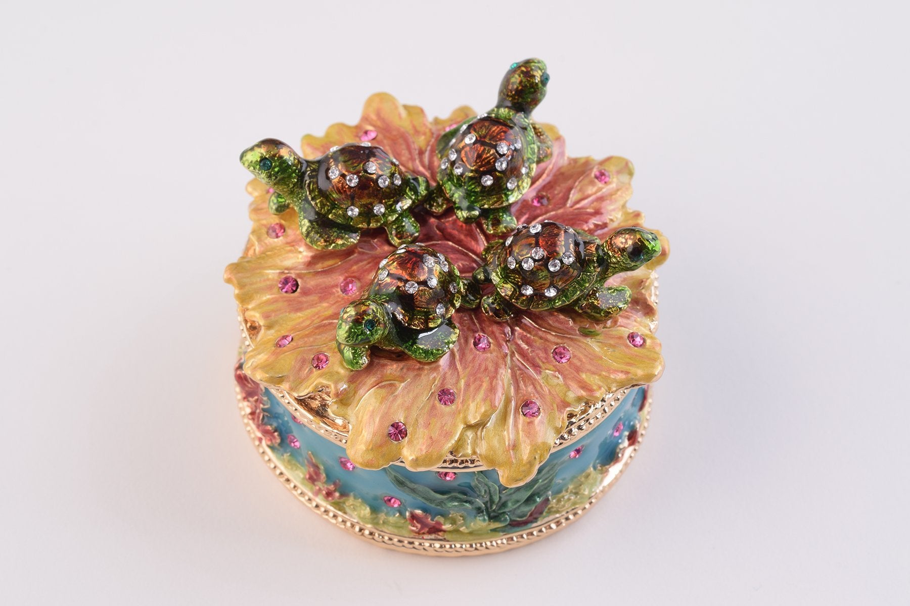 Keren Kopal Turtles Trinket Box
