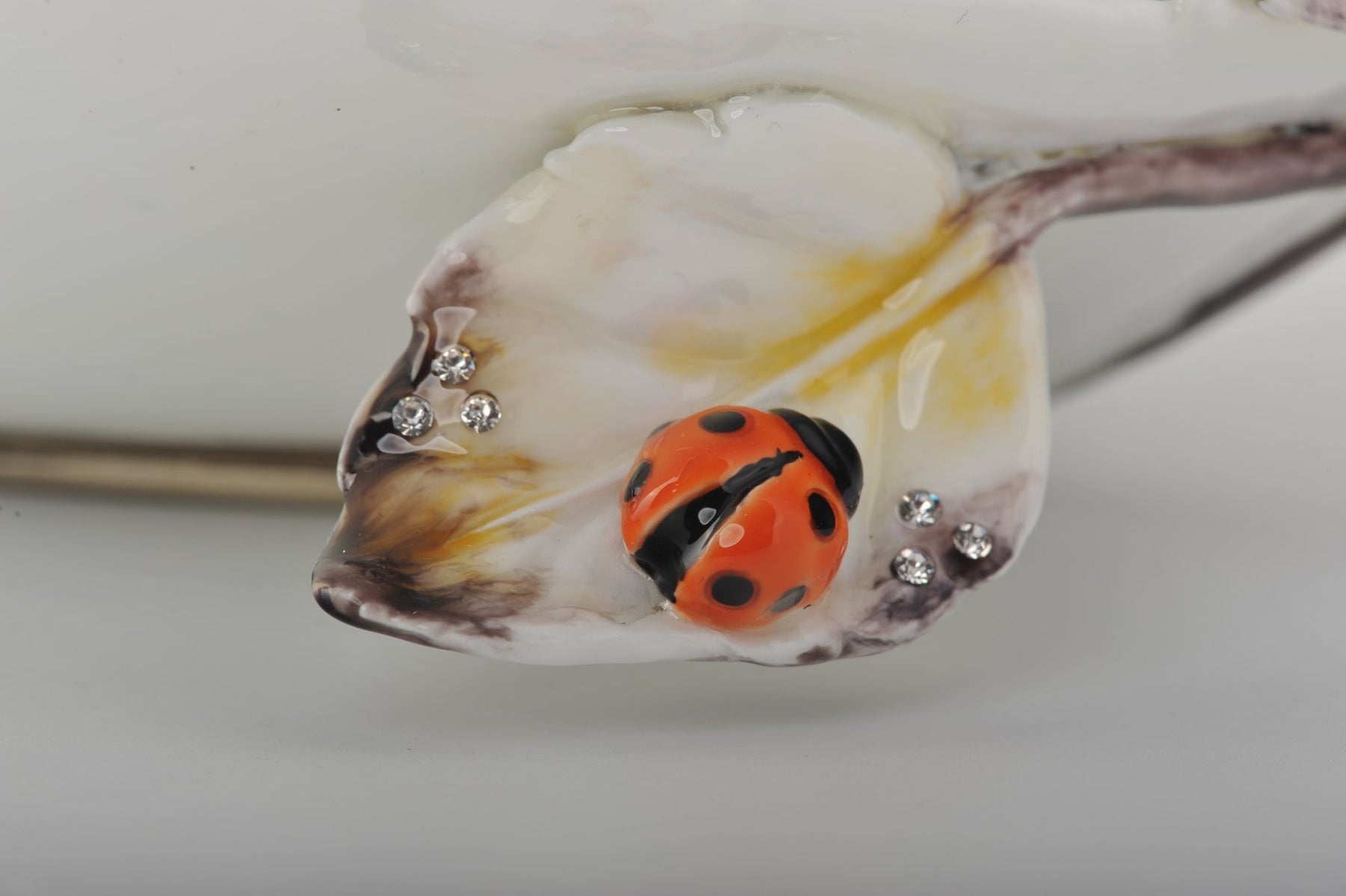 Keren Kopal White Trinket Plate