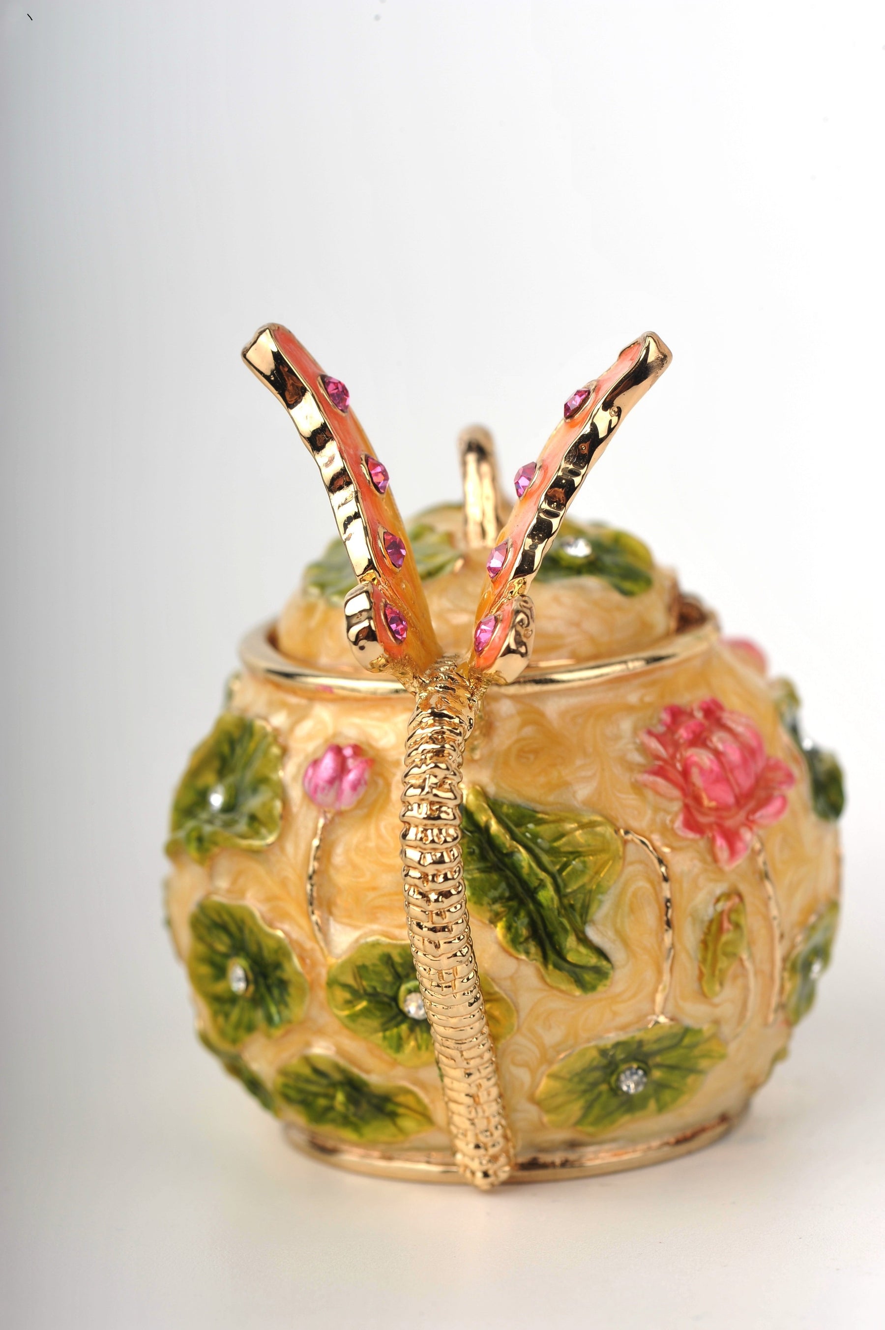 Keren Kopal Yellow Kettle With Butterfly