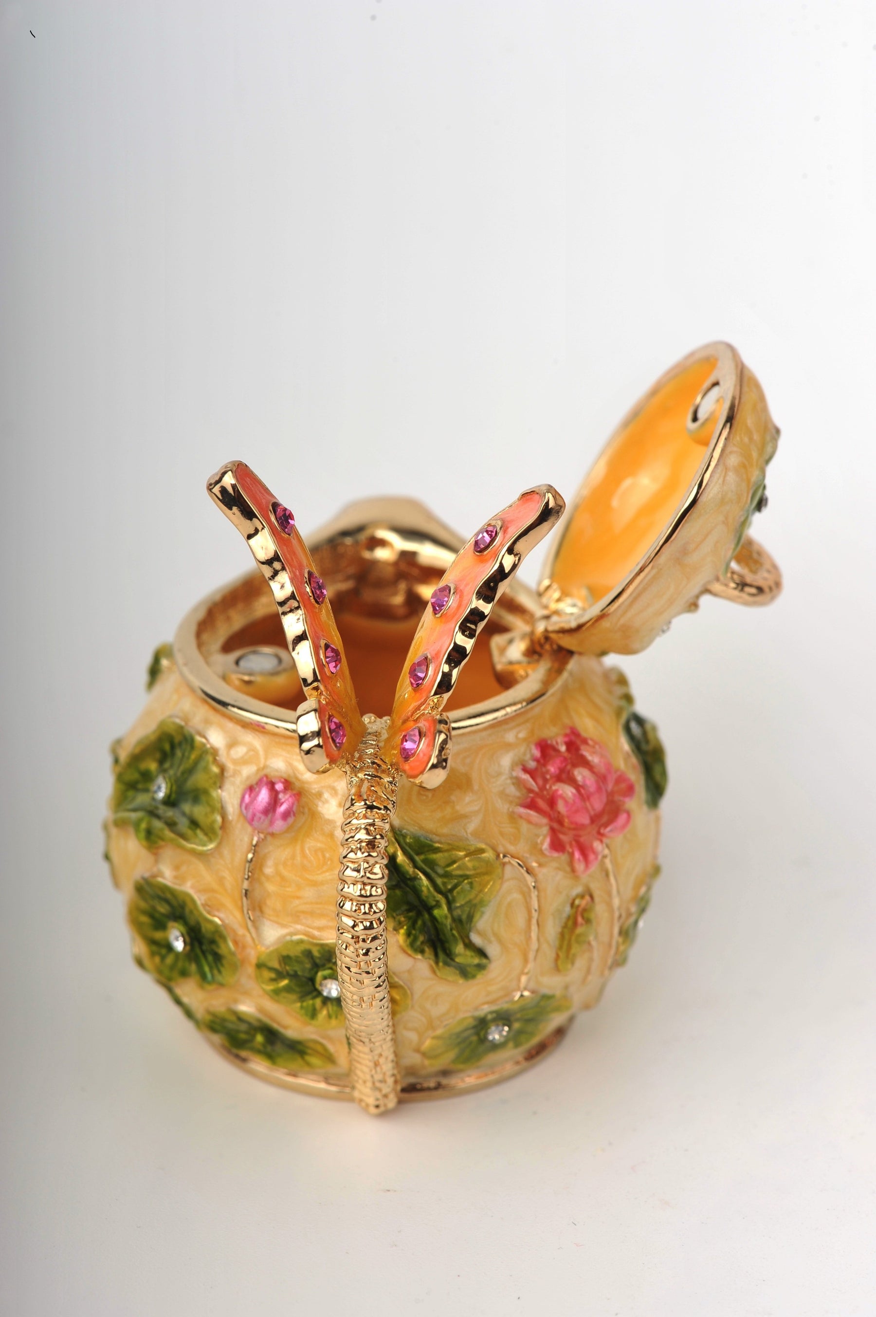 Keren Kopal Yellow Kettle With Butterfly