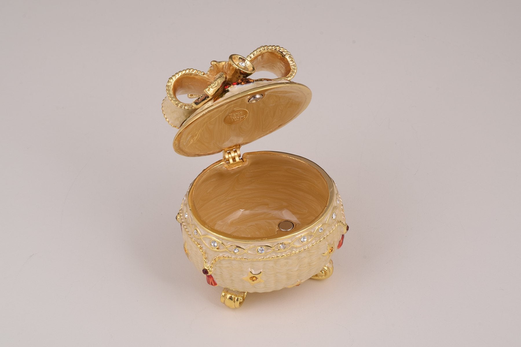 Keren Kopal Yellow Trinket Box
