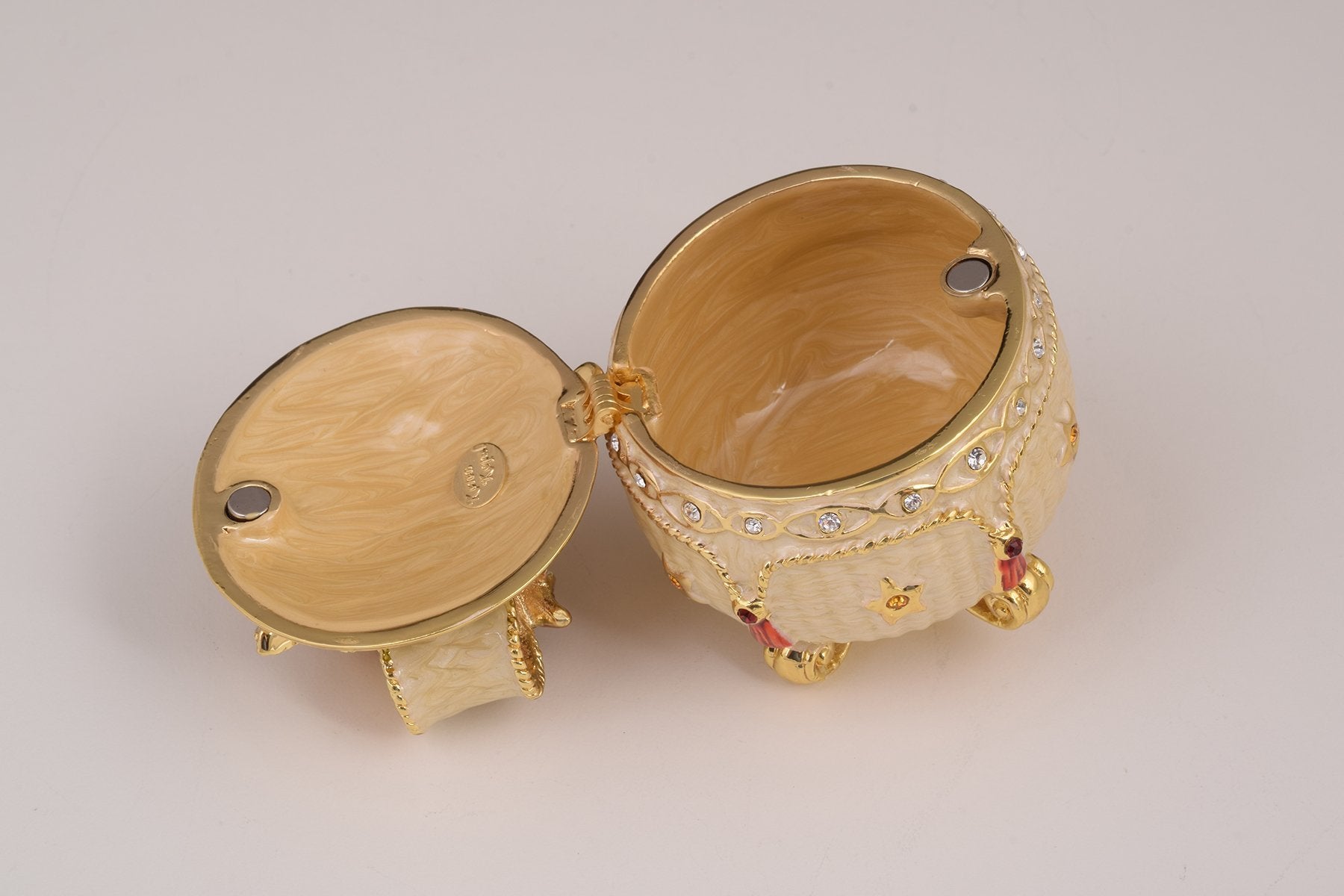 Keren Kopal Yellow Trinket Box